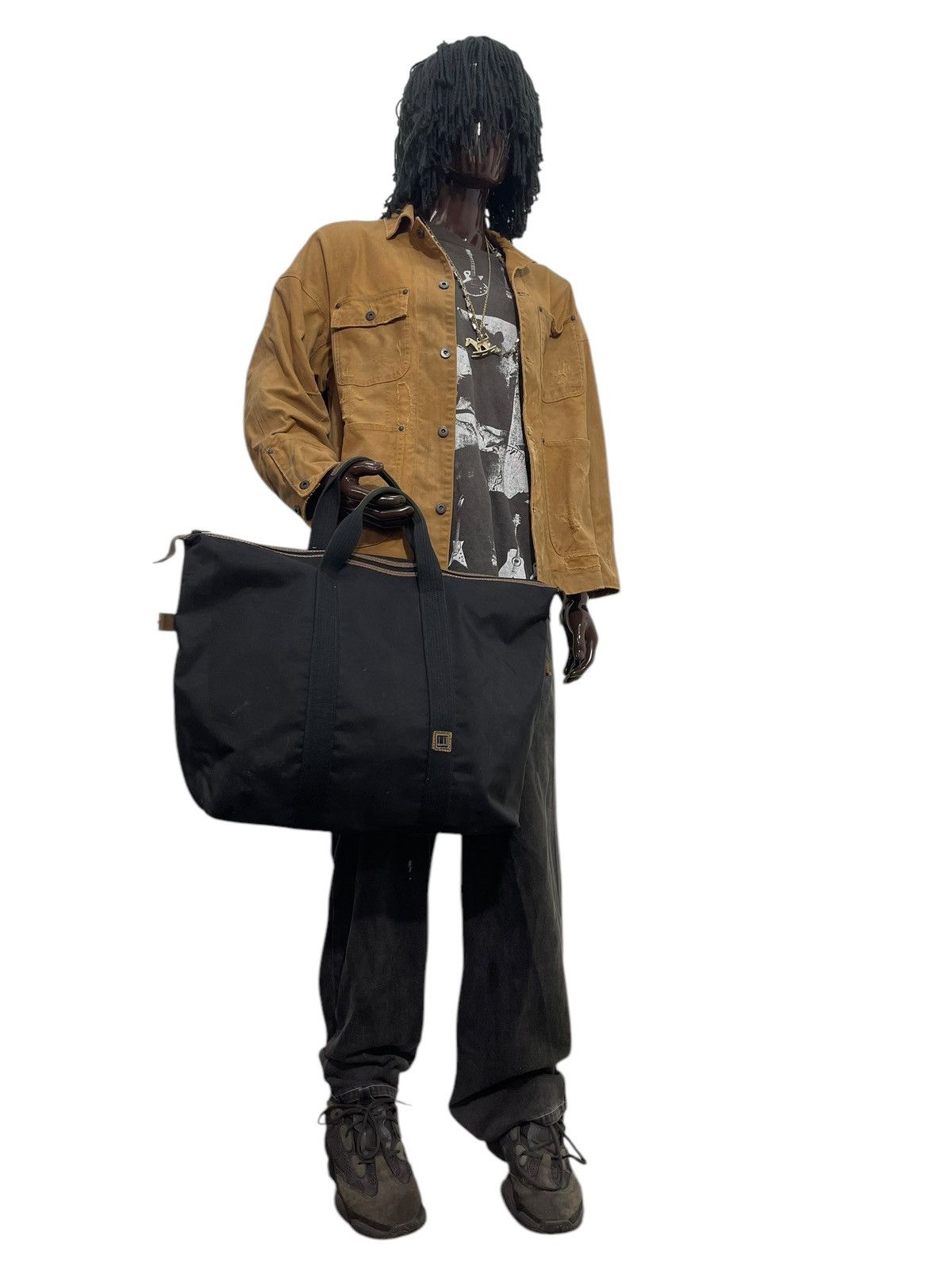 Alfred Dunhill Large Duffle Bag Dunhill Vtg Made in France 1🟩6 Size ONE SIZE - 3 Thumbnail