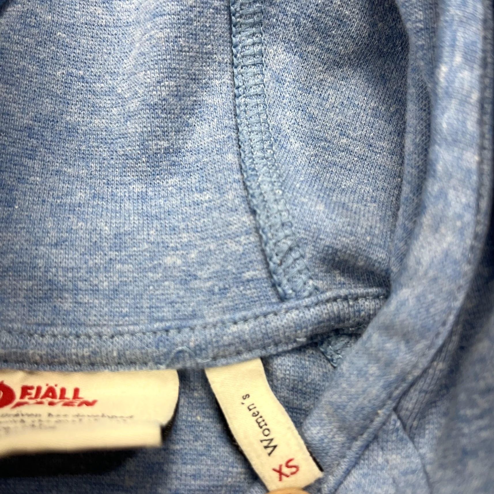 Vintage Fjallraven High Coast Hoodie Womens XS Blue Pullover Outdoor Hiking Lightweight Hooded Pockets All Seasons Size XS / US 0-2 / IT 36-38 - 5 Thumbnail