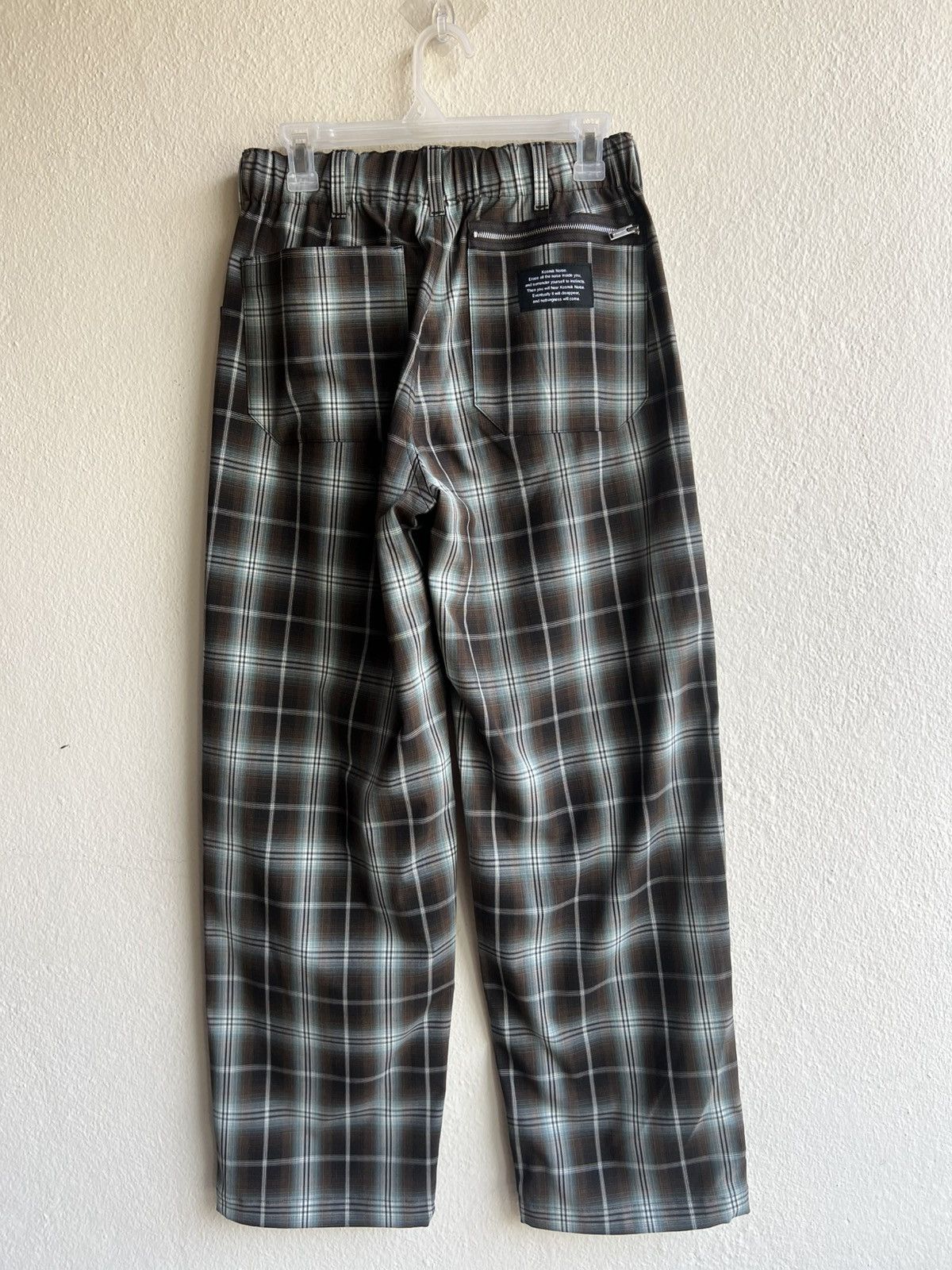Undercover Undercover X Gu Shadows Plaid Parachute Baggy Trouser Pant Size US 29 - 3 Thumbnail
