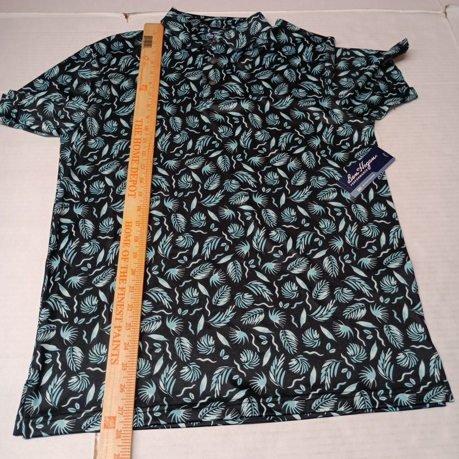 Other Ben Hogan Polo Shirt Men's Size S 34/36 Floral Print UPF 15 Size US S / EU 44-46 / 1 - 5 Thumbnail