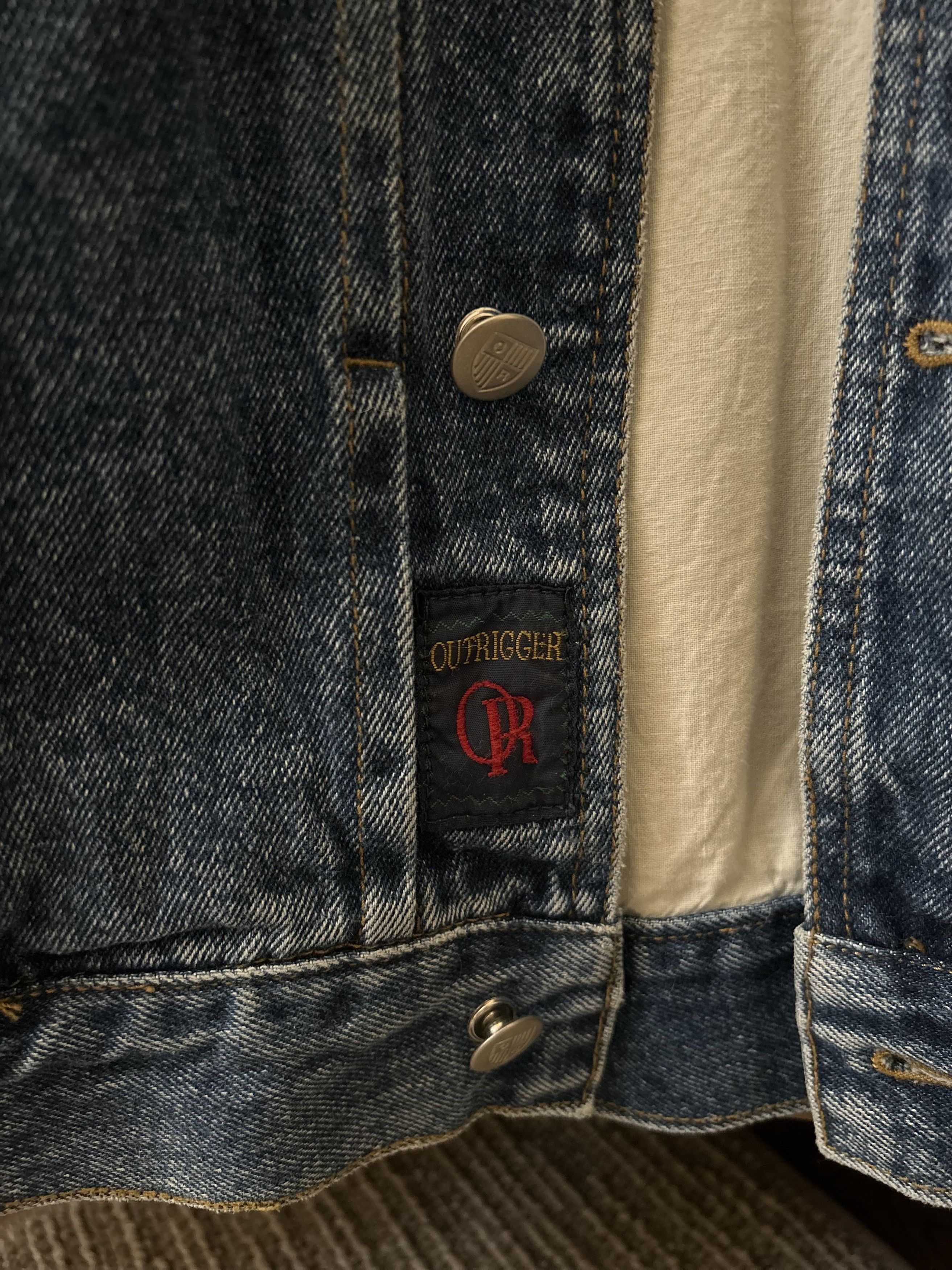 Levi's Vintage Clothing VTG denim jacket with leather collar Size US L / EU 52-54 / 3 - 4 Thumbnail