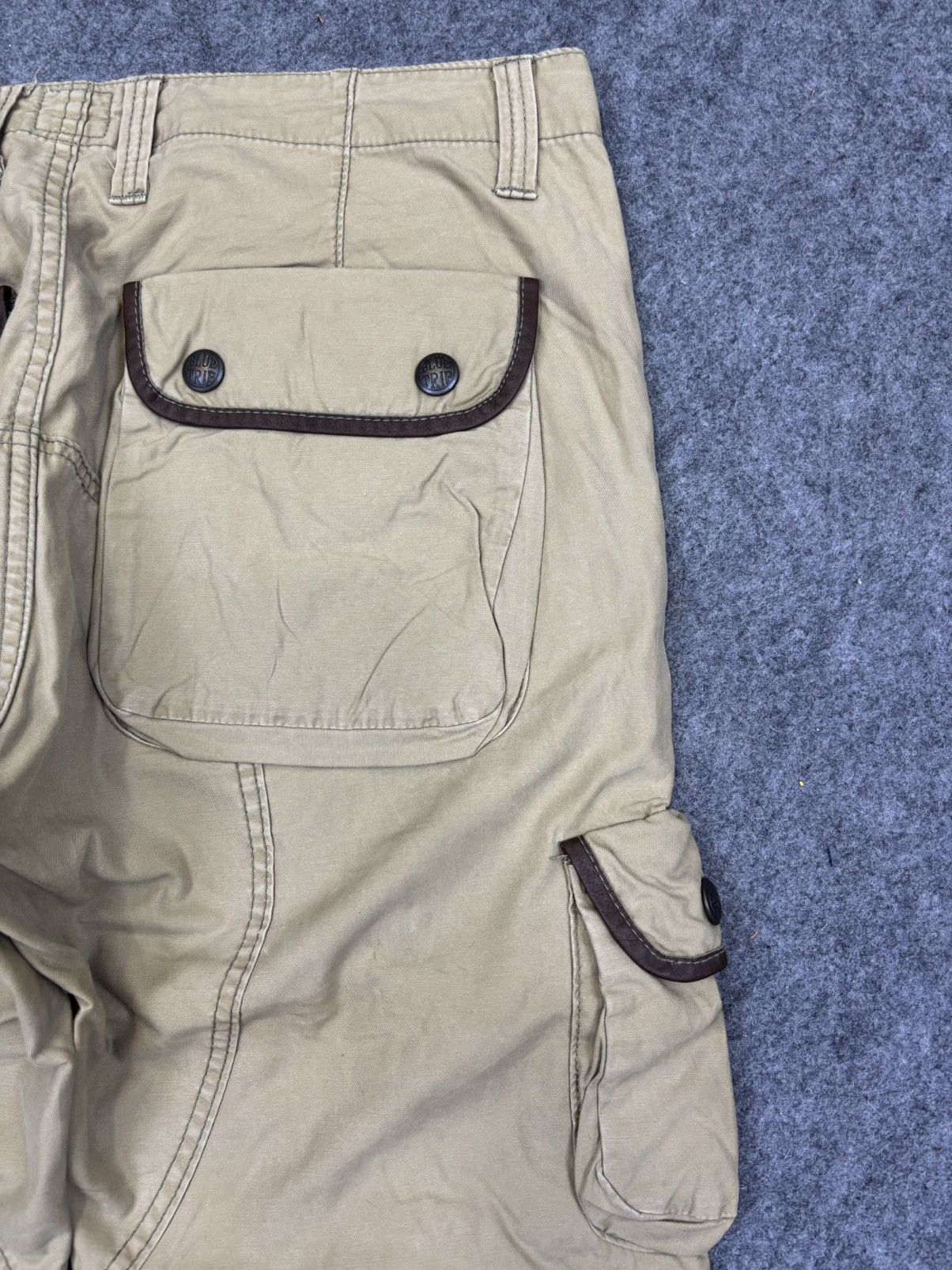 Edwin EDWIN Very Rare Multipockets Two Tones USMC Cargo Pant F808 Size US 35 - 9 Thumbnail