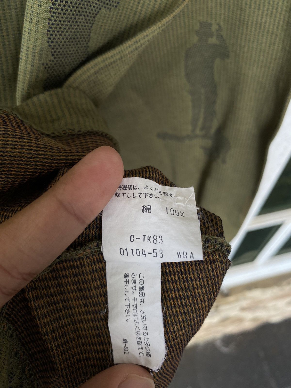 Vintage Rare Vintage Burbery All Over Print Long Sleeve Polo Shirt Size US L / EU 52-54 / 3 - 10 Thumbnail