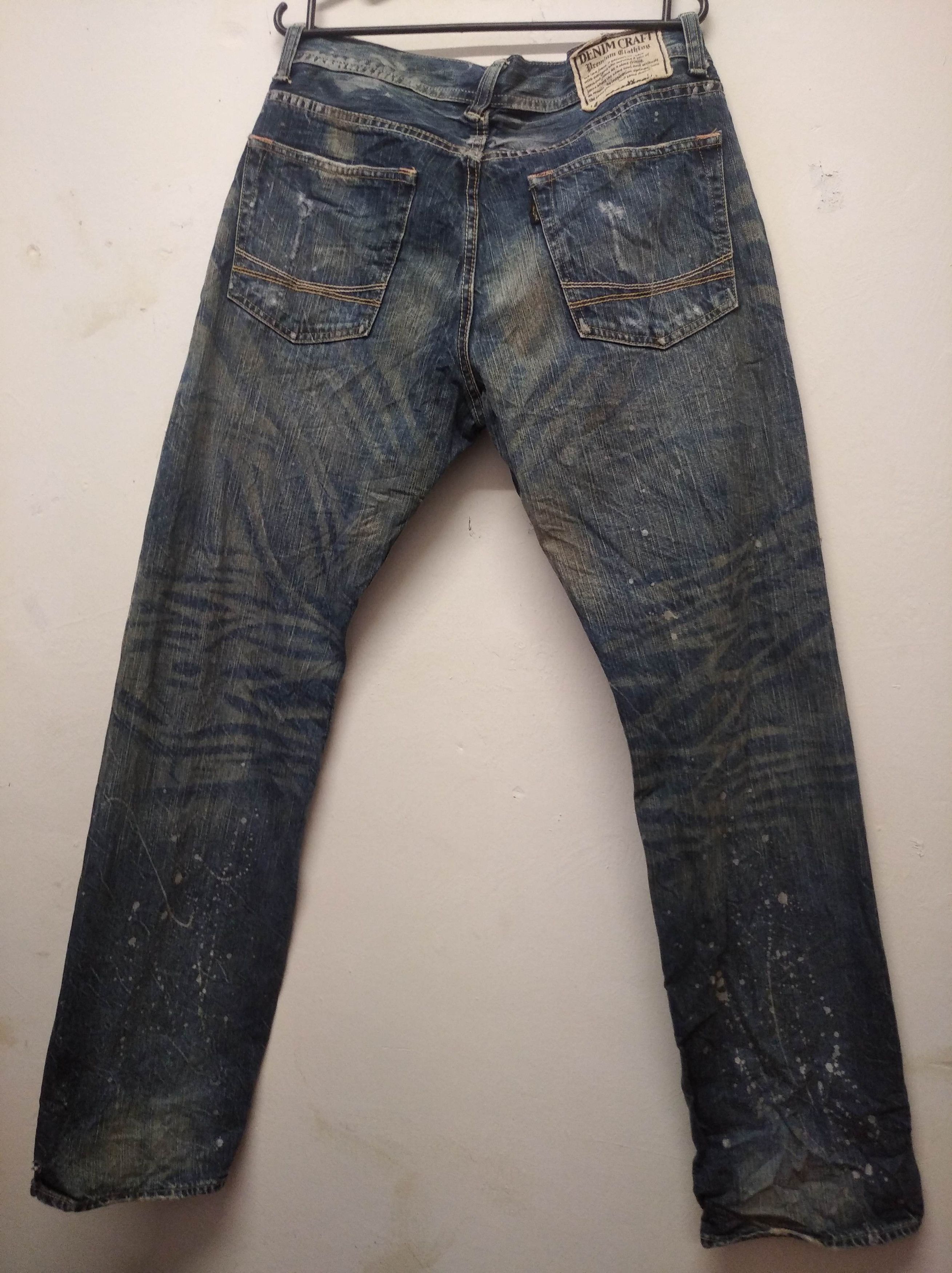 Hysteric Glamour × Japanese Brand Denim Craft japanese brand painted jeans Size US 32 / EU 48 - 2 Thumbnail