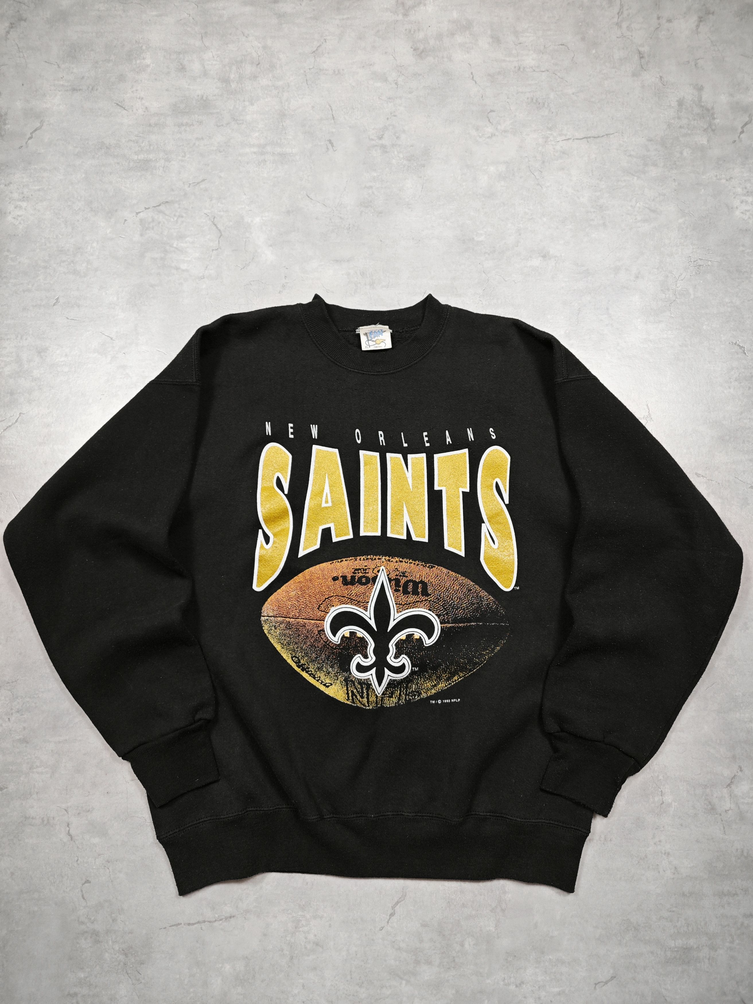 Vintage Saints NFL 1993 Vintage Sweater Size US XL / EU 56 / 4 - 1 Thumbnail