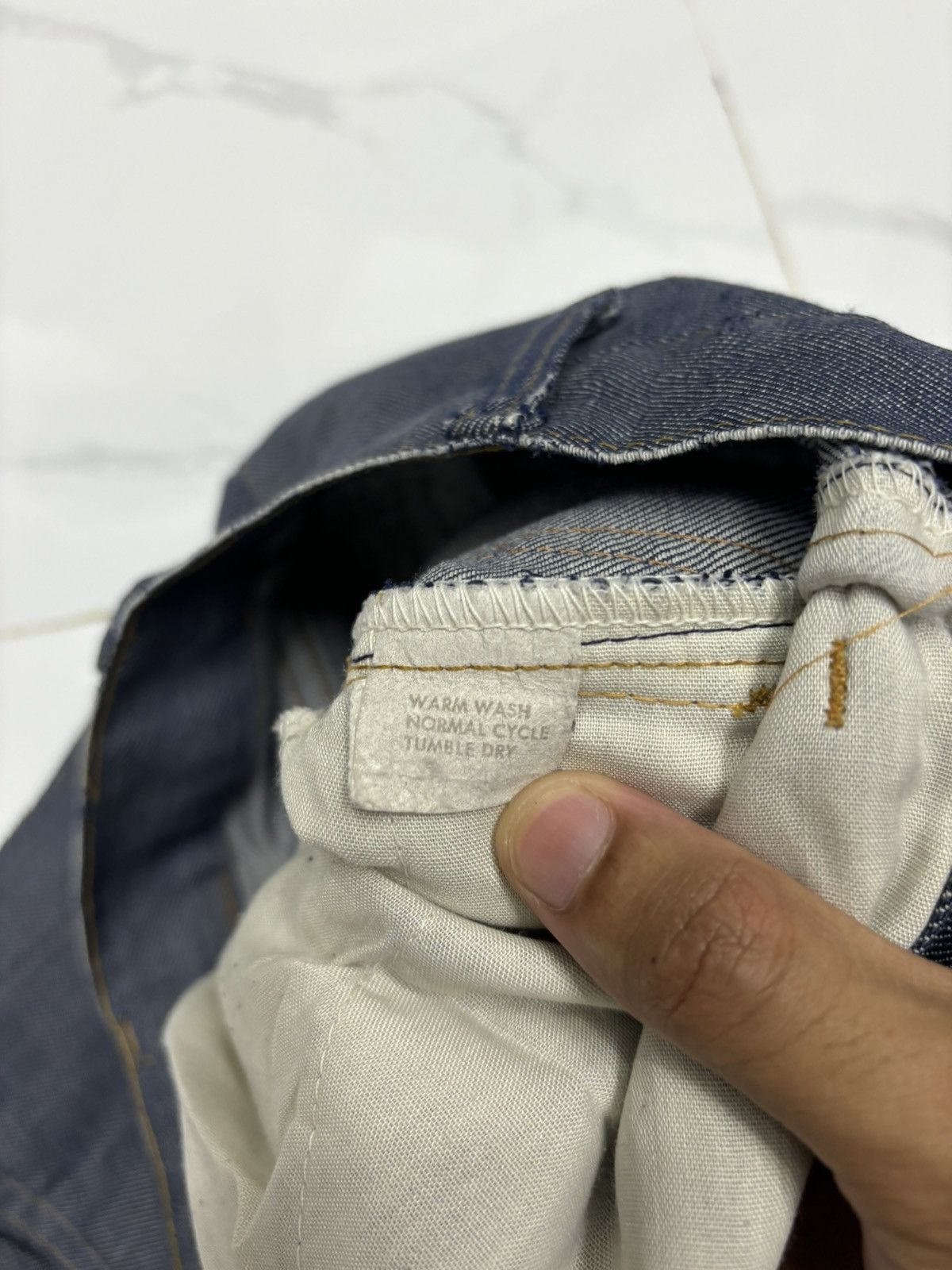 Levi's Vintage Levis Orange Tab Button 8 Flare Bootcut Crop Jeans Size US 28 / EU 44 - 14 Thumbnail