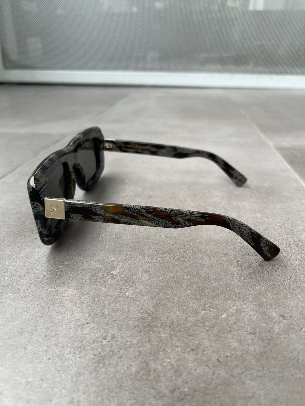 Retrosuperfuture !DS! Retrosuperfuture Virgilio Volante Square Sunglasses Size ONE SIZE - 6 Thumbnail