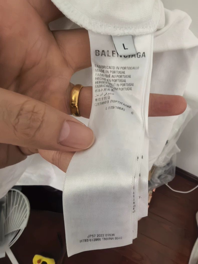 Balenciaga Balenciaga Balenciaga SS23 Letter Print Short Sleeve TShir Size US L / EU 52-54 / 3 - 5 Thumbnail