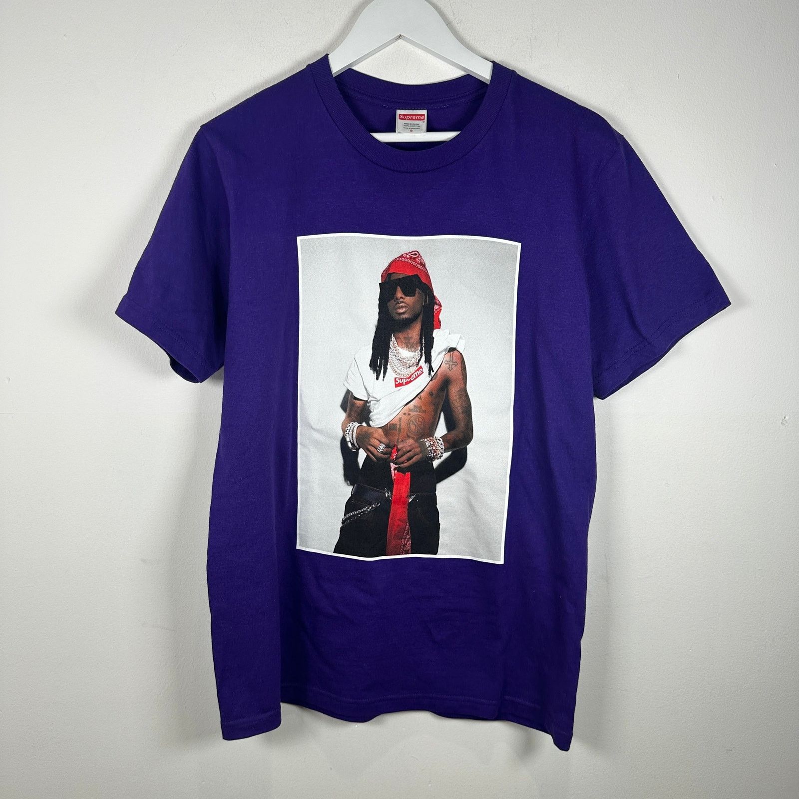 Supreme Supreme Purple 'Playboi Carti' Graphic T-Shirt Size S Size US S / EU 44-46 / 1 - 1 Thumbnail