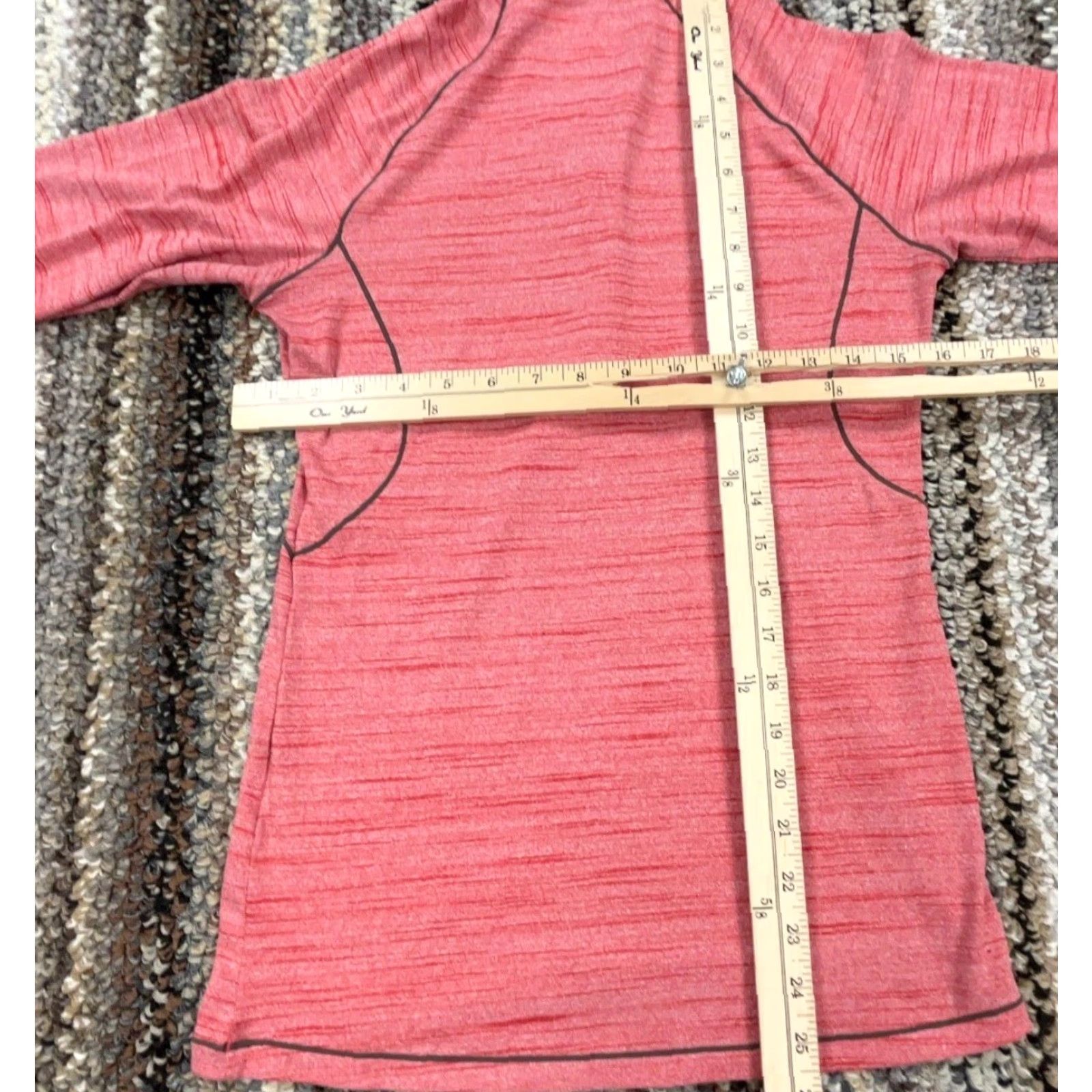 Under Armour Under Armour Shirt Women Small Pink Fitted Quarter Zip Tee Heat Gear Reactor Top Size S / US 4 / IT 40 - 7 Thumbnail