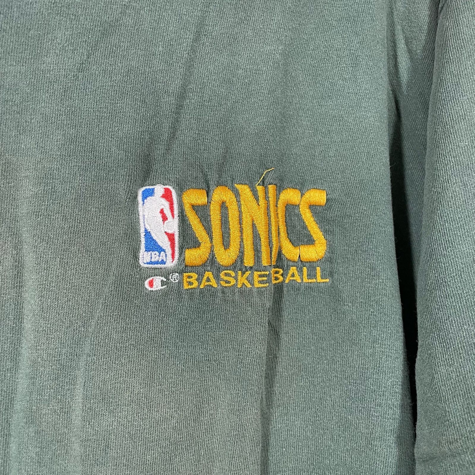 Vintage Vintage Seattle Sonics Champion Green T-Shirt - Size XXL Size US XXL / EU 58 / 5 - 3 Thumbnail