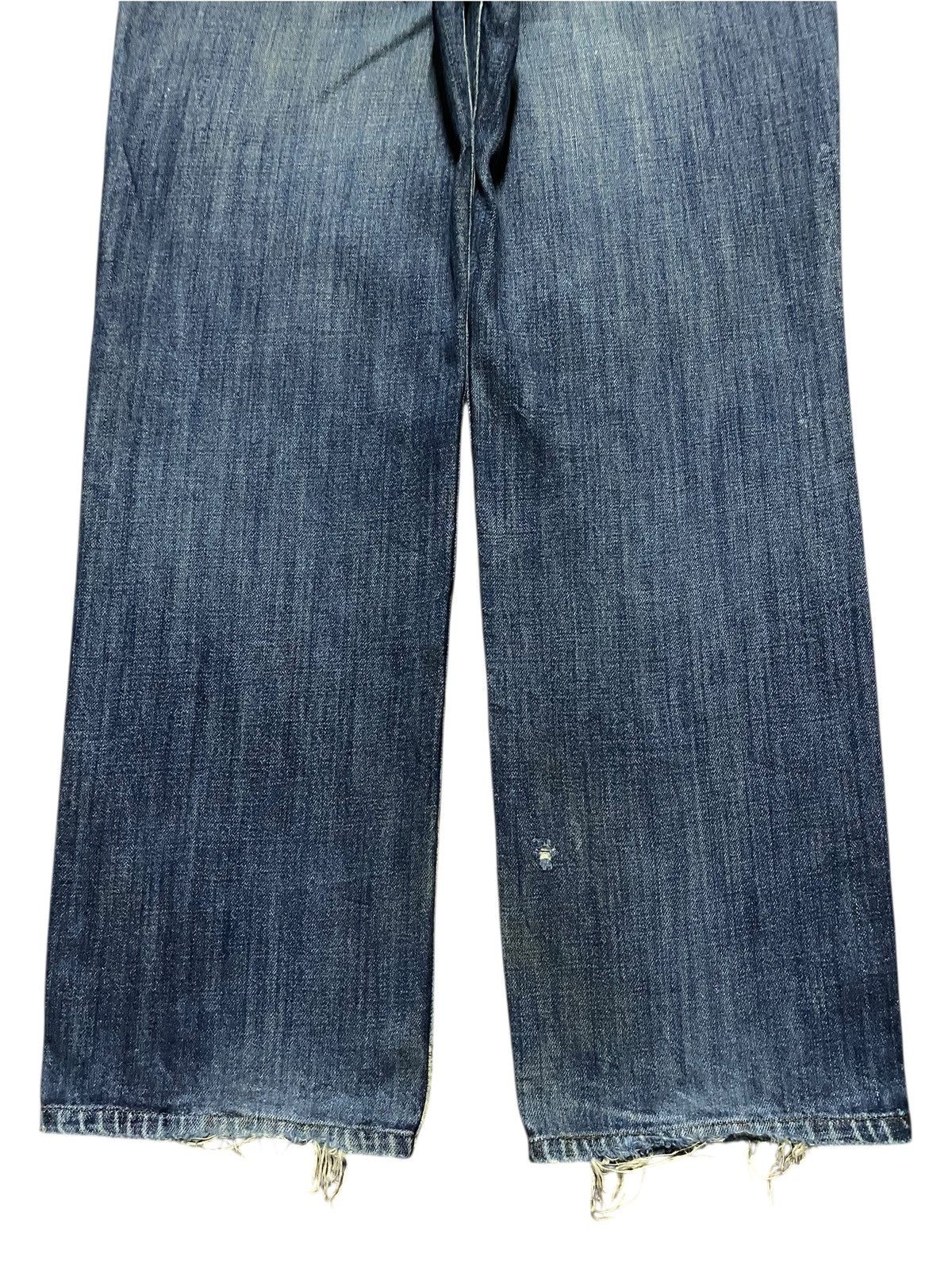 Levi's Vintage Clothing Vintage Levis 553 Mud Wash Distressed Loose Jeans Size US 32 / EU 48 - 6 Thumbnail