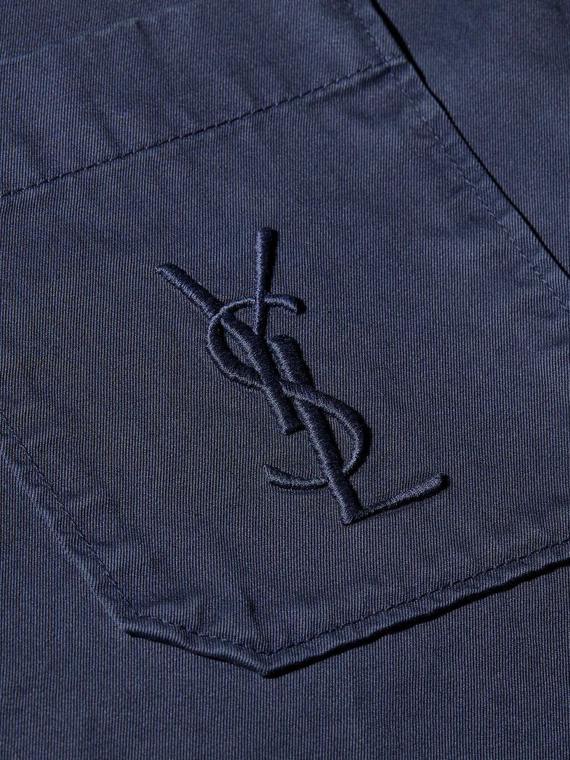 Saint Laurent Paris Saint Laurent Cassandre overshirt Size US XL / EU 56 / 4 - 2 Thumbnail