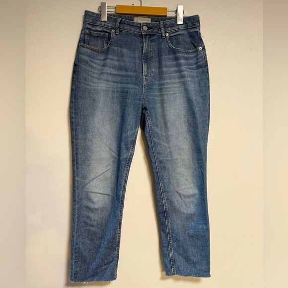 Everlane Everlane The Curvy Cheeky Jean Size 30 Ankle Raw Hem Blue Size 30" / US 8 / IT 44 - 2 Thumbnail