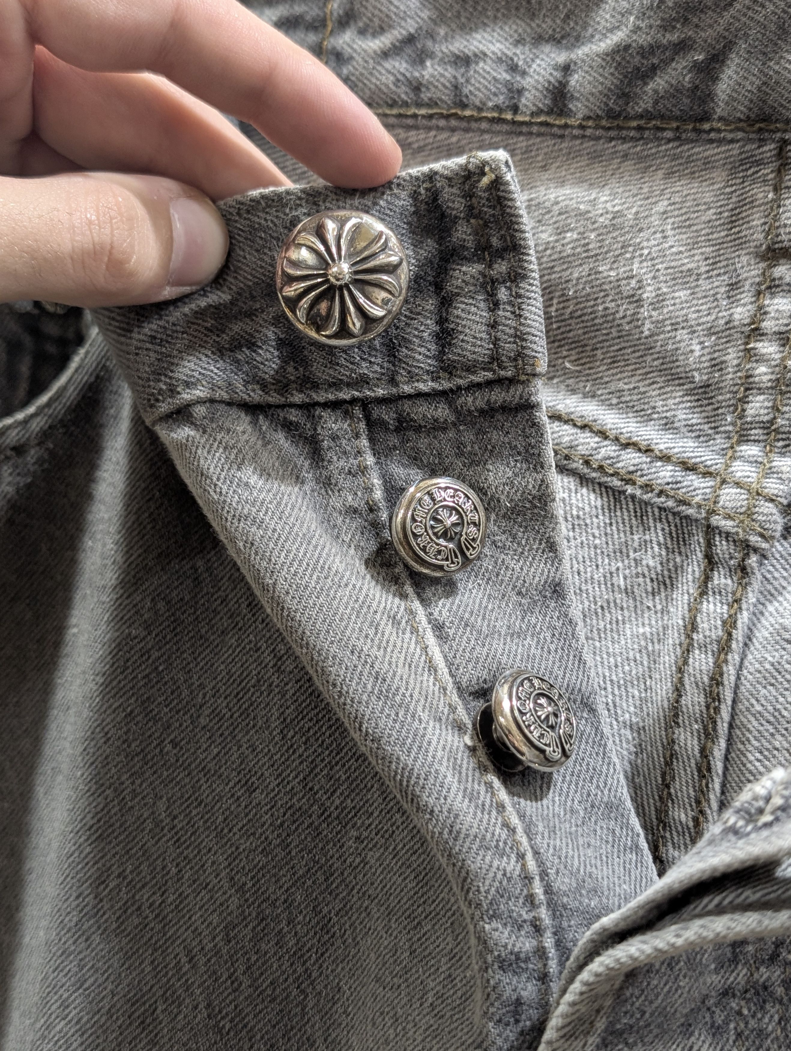 Chrome Hearts Levi's Cross Patch New York City Jeans Size US 40 / EU 56 - 17 Thumbnail