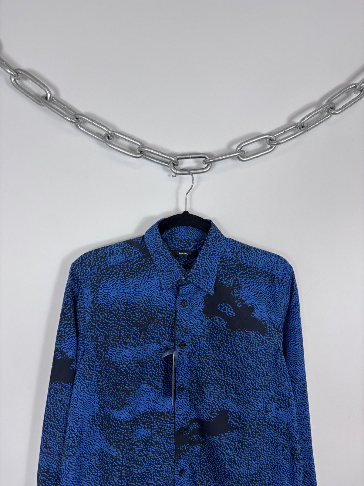 Diesel Diesel Luxx NWT Men’s All Over Print Button Up Shirt Size US S / EU 44-46 / 1 - 3 Thumbnail