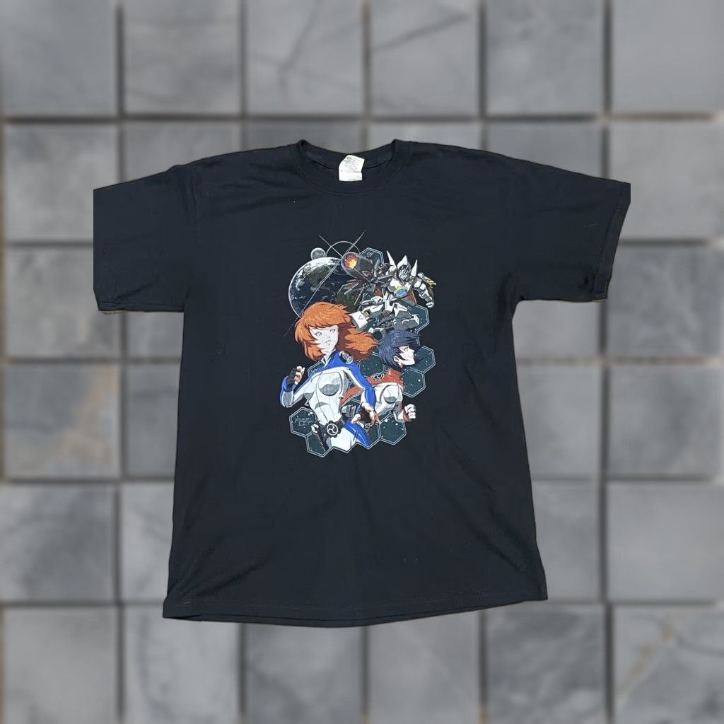 Vintage VINTAGE Anime Gundom T-Shirt Black Medium Mens M Shirt Size US M / EU 48-50 / 2 - 1 Thumbnail