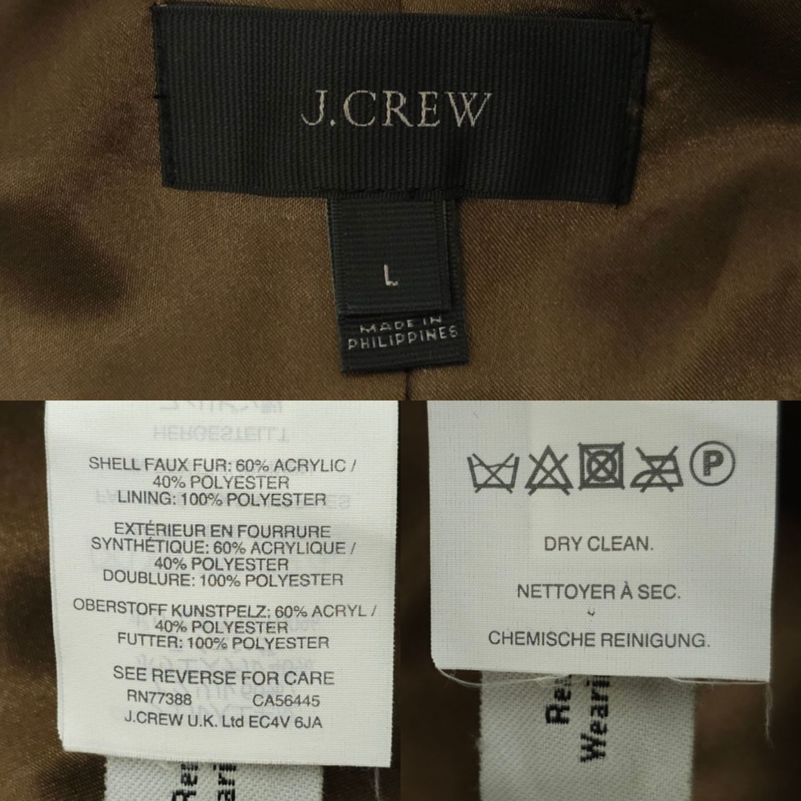 J.Crew J.Crew Faux Leopard Fur Vest Size L Animal Print Zip Front Size L / US 10 / IT 46 - 7 Thumbnail