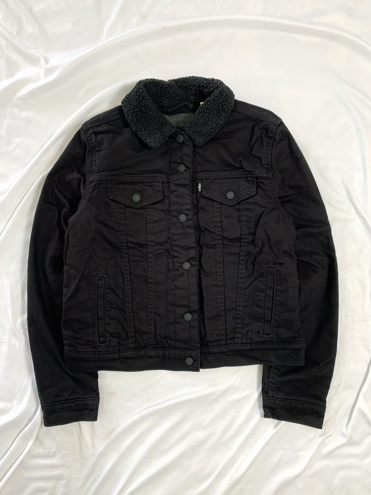 Levi's Levis sherpa jackets black 2000s Size US S / EU 44-46 / 1 - 3 Thumbnail