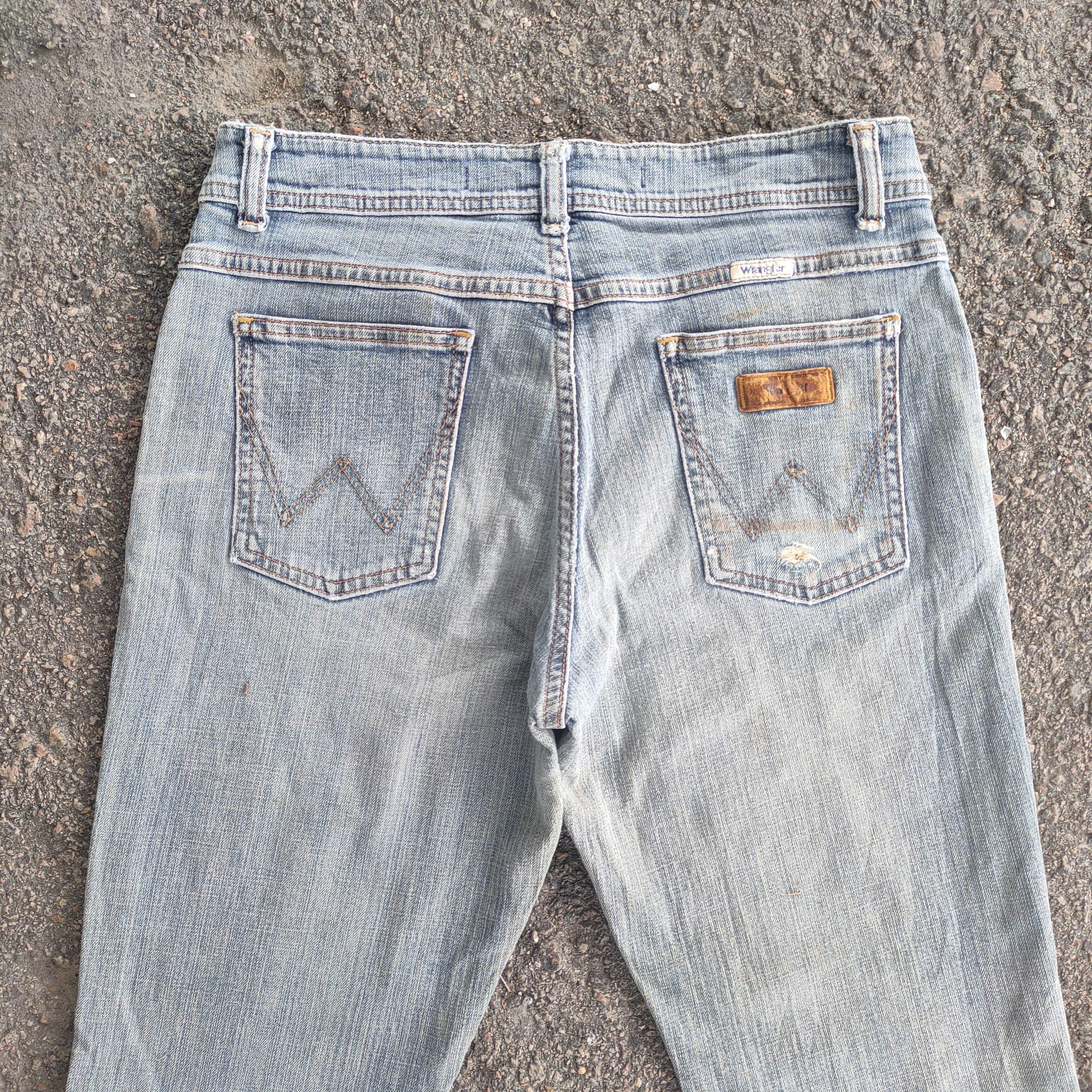 Wrangler FLARE VINTAGE WRANGLER FADED JEANS DENIM PANTS Size US 30 / EU 46 - 8 Thumbnail