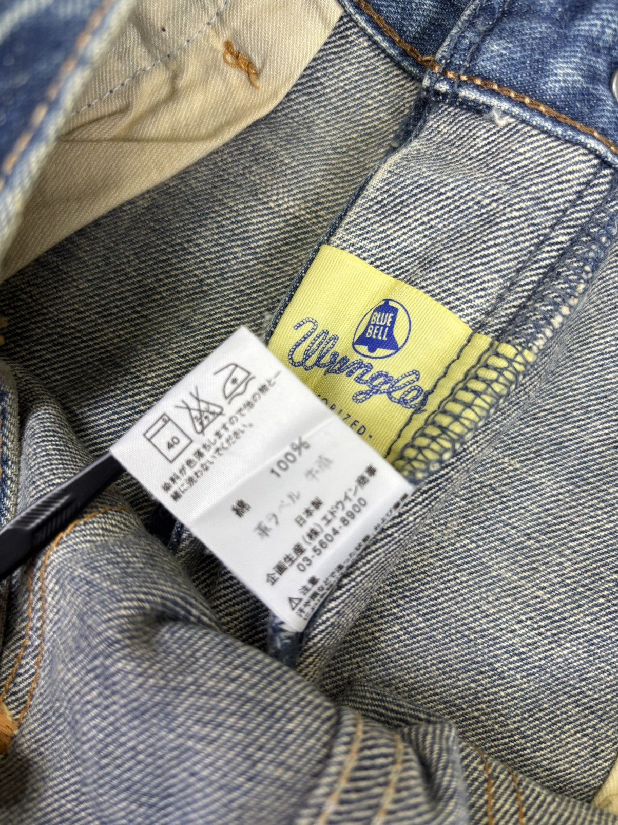 Vintage Vintage 90s Wrangler Rodeo Taylor Issue Gripper Zipper F943 Size US 33 - 12 Thumbnail