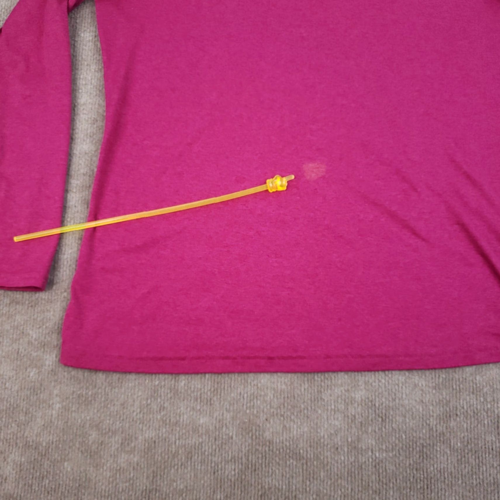 Nike Nike Dri-Fit Long Sleeve Crew Neck T-Shirt Women's Large Purple Size L / US 10 / IT 46 - 7 Thumbnail