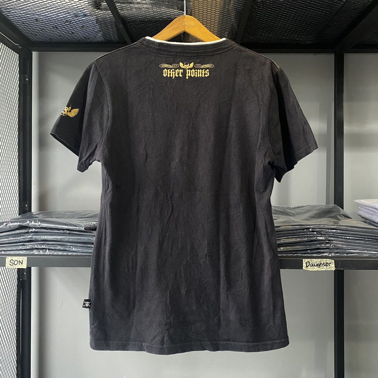 Beauty Beast × Japanese Brand × Le Grande Bleu (L.G.B.) Japanese Other Points Poem Gothic Rock Style by Batsu Studio Size US L / EU 52-54 / 3 - 12 Thumbnail