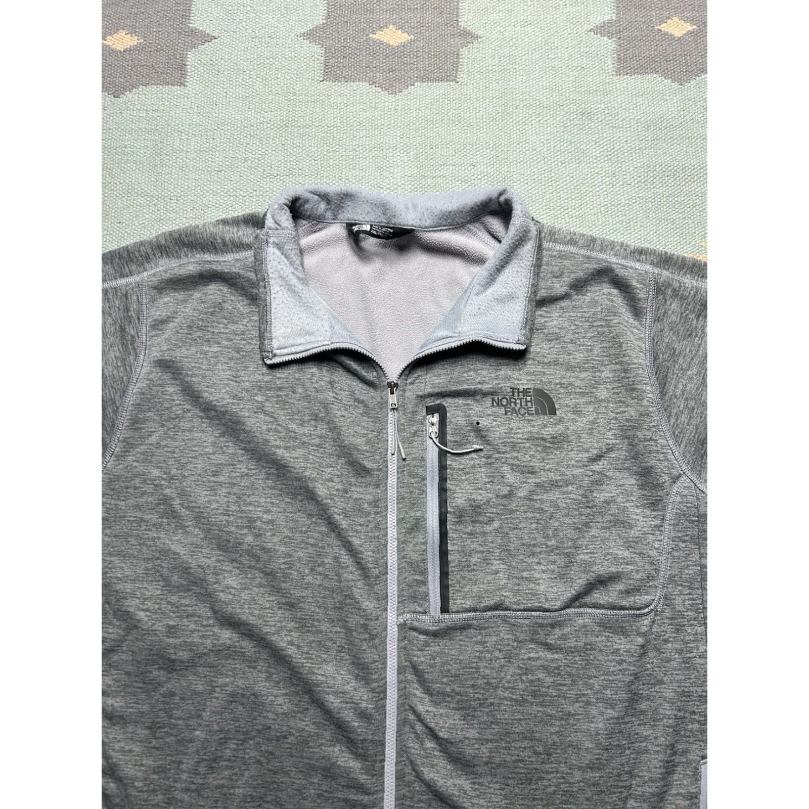 The North Face The North Face fleece lined jacket full zip gray TNF snow ski winter men’s 2XL Regular Size US XXL / EU 58 / 5 - 4 Thumbnail