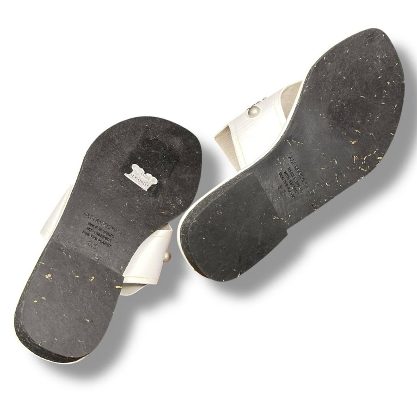 Other Ali McGraw white turquoise/silver medallion leather sandal Size US 6.5 / IT 36.5 - 4 Thumbnail