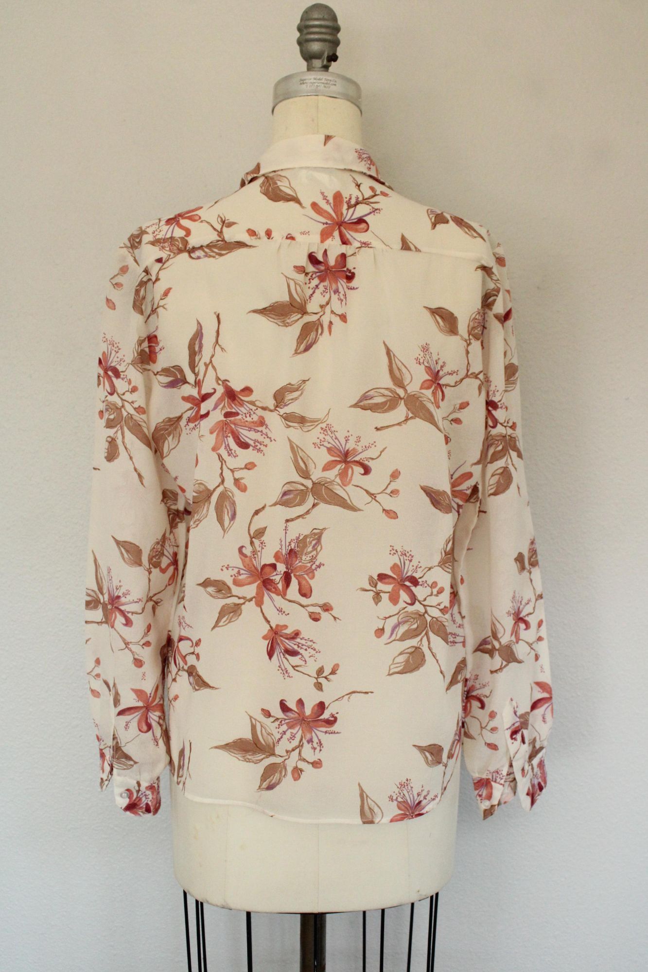 Vintage Vintage 1970s Shirt, Campus Casuals Floral Print Button Down Size L / US 10 / IT 46 - 8 Thumbnail