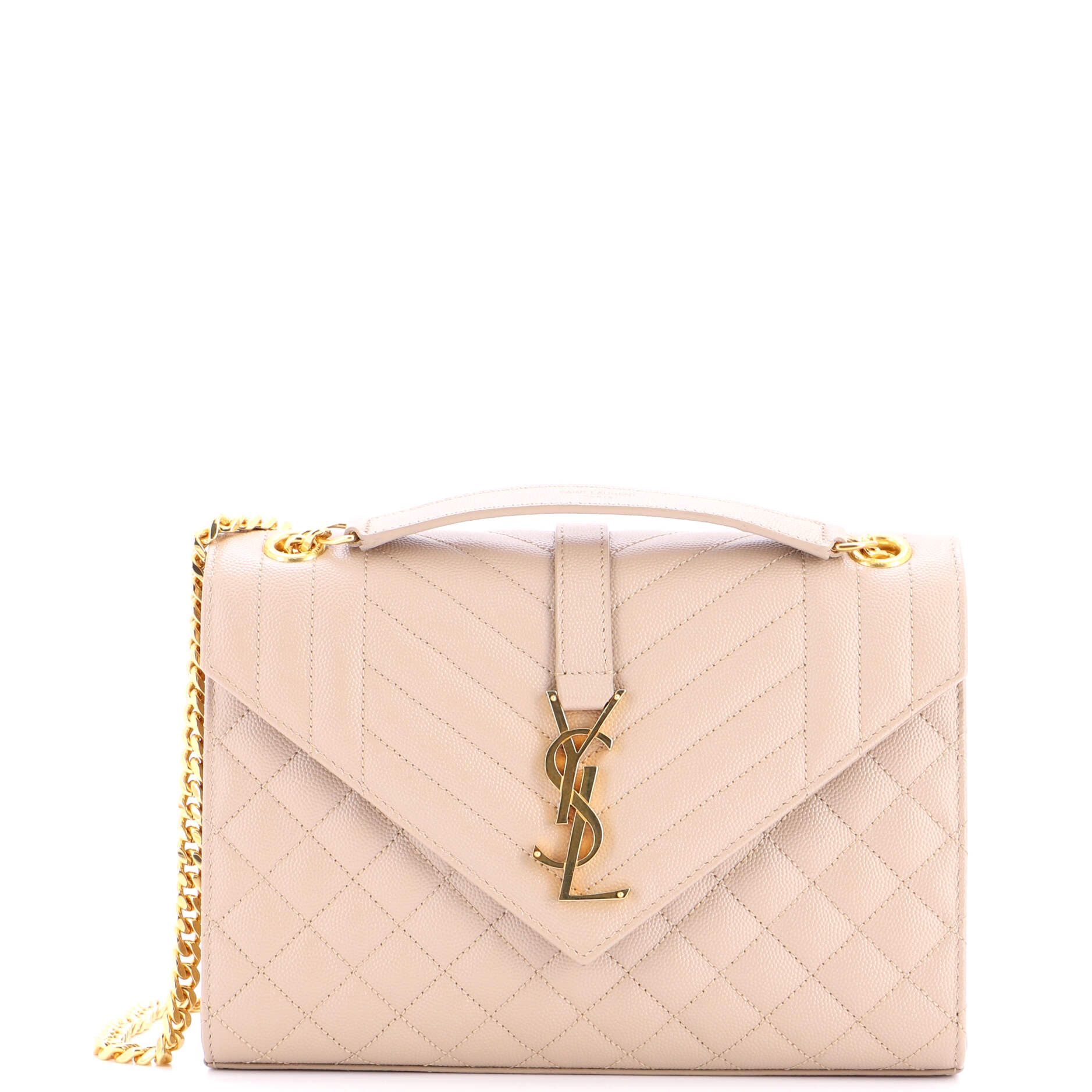 Saint Laurent Paris Classic Monogram Envelope Satchel Size ONE SIZE - 1 Thumbnail