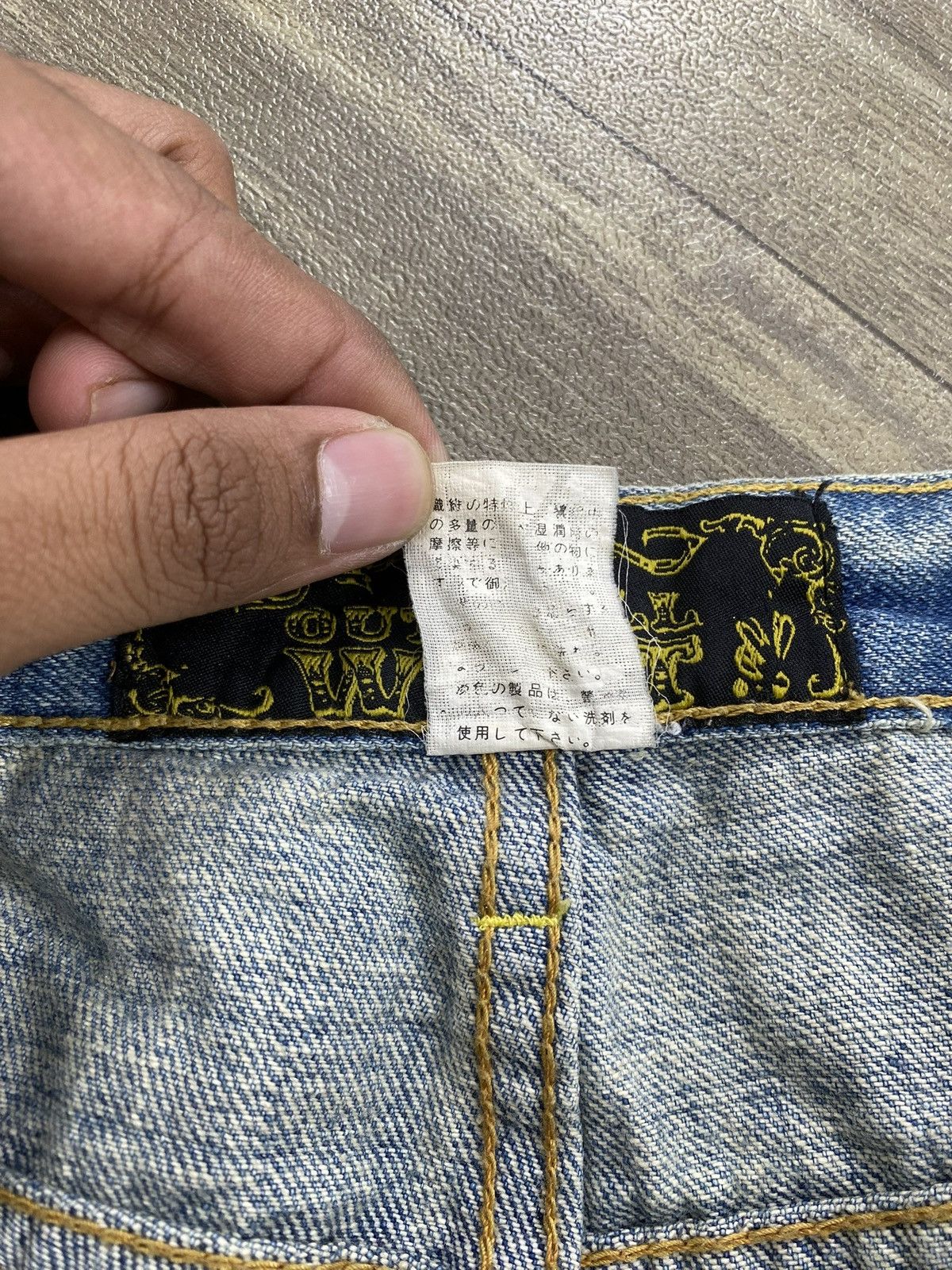 If Six Was Nine 2000s OutBall West Sasikho Distressed Jeans Balenciaga Style Size US 30 / EU 46 - 11 Thumbnail