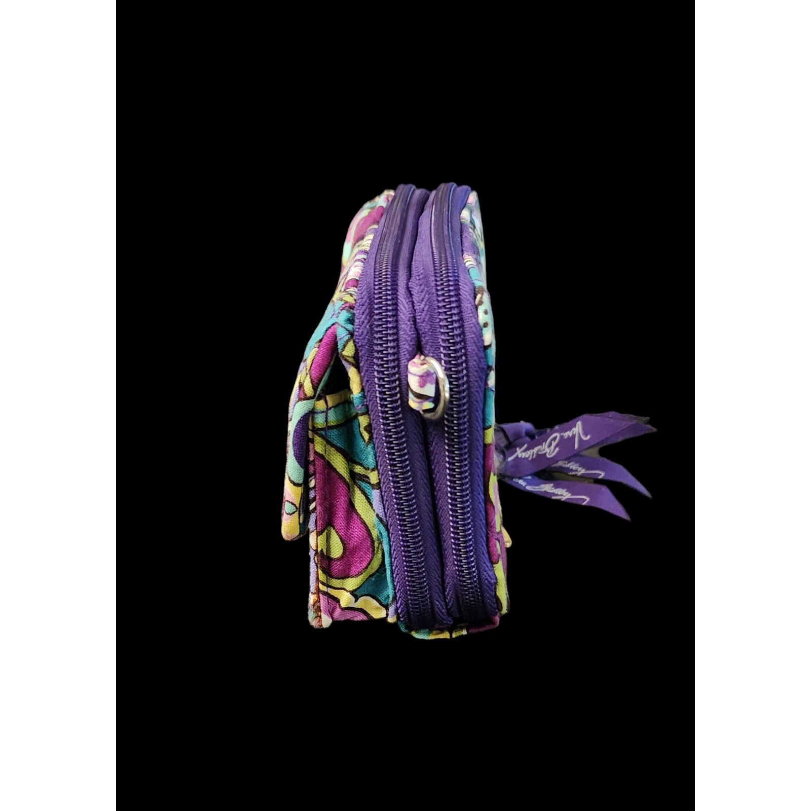 Vera Bradley Vera Bradley Heather Paisley Crossbody Purse Wallet Size ONE SIZE - 9 Thumbnail