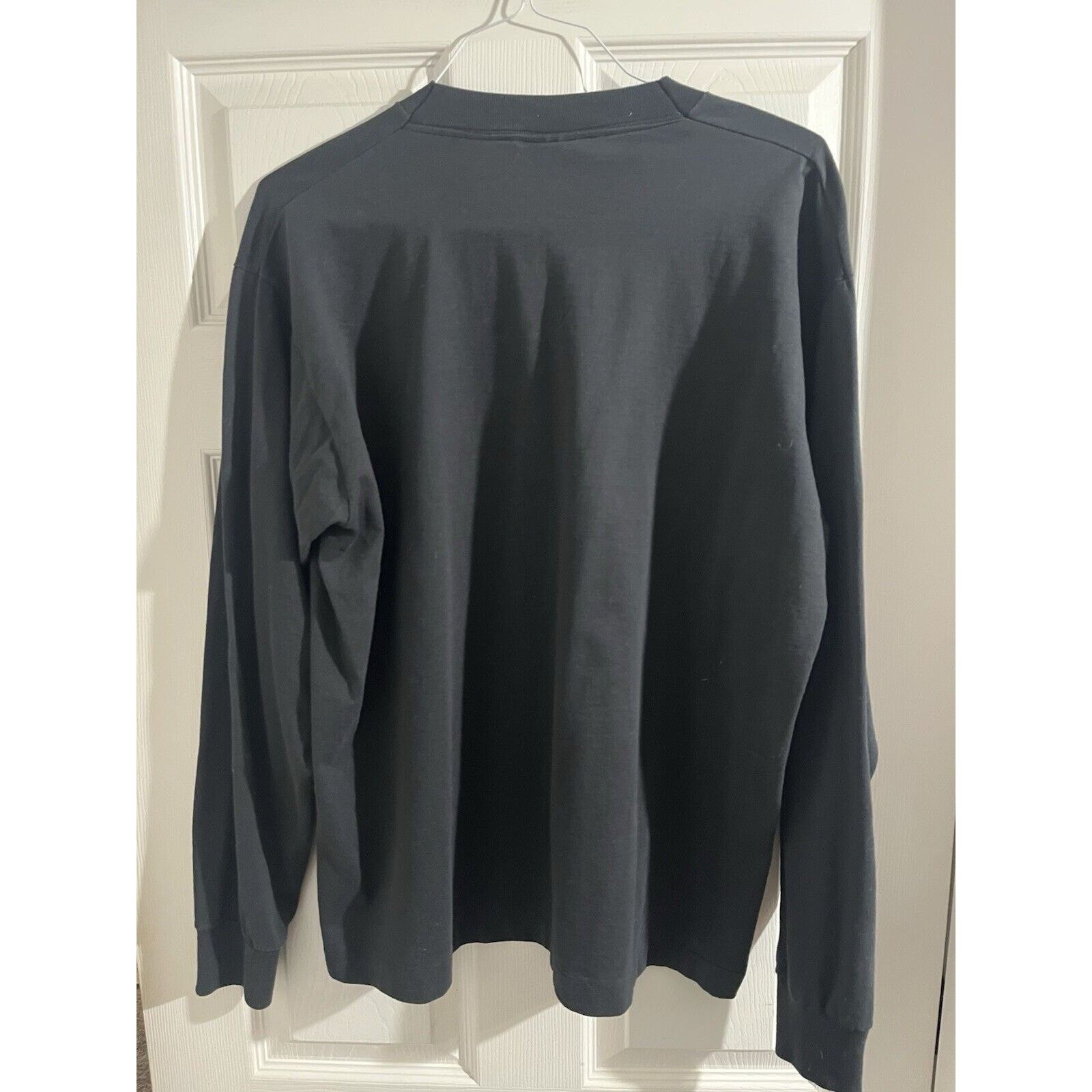 Fruit Of The Loom Vtg Air Waves Inc Christmas Shirt Santa Long Sleeve Sz XL Size US XL / EU 56 / 4 - 4 Thumbnail