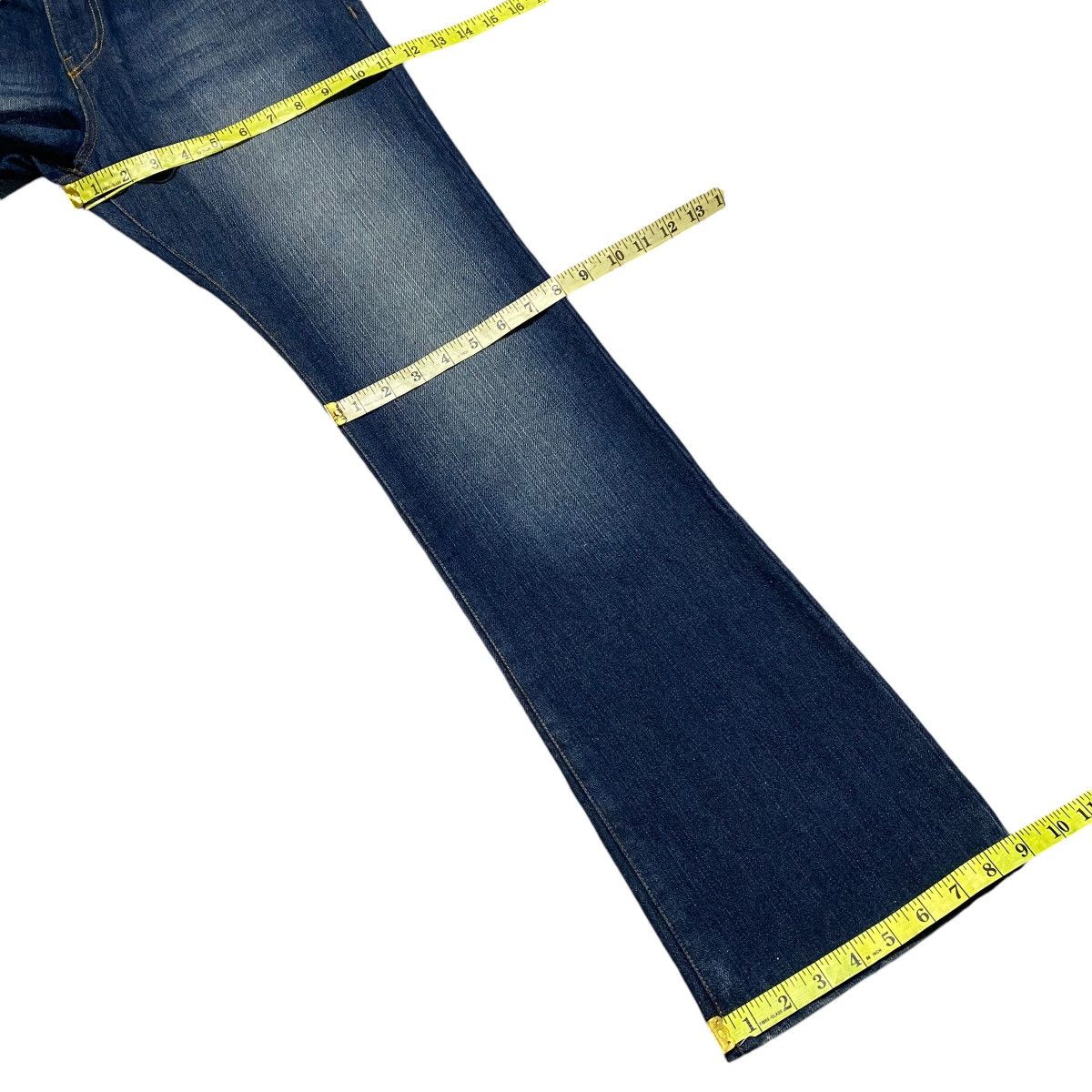 Japanese Brand JACKROSE Denim Flare Jeans Size US 32 / EU 48 - 22 Thumbnail