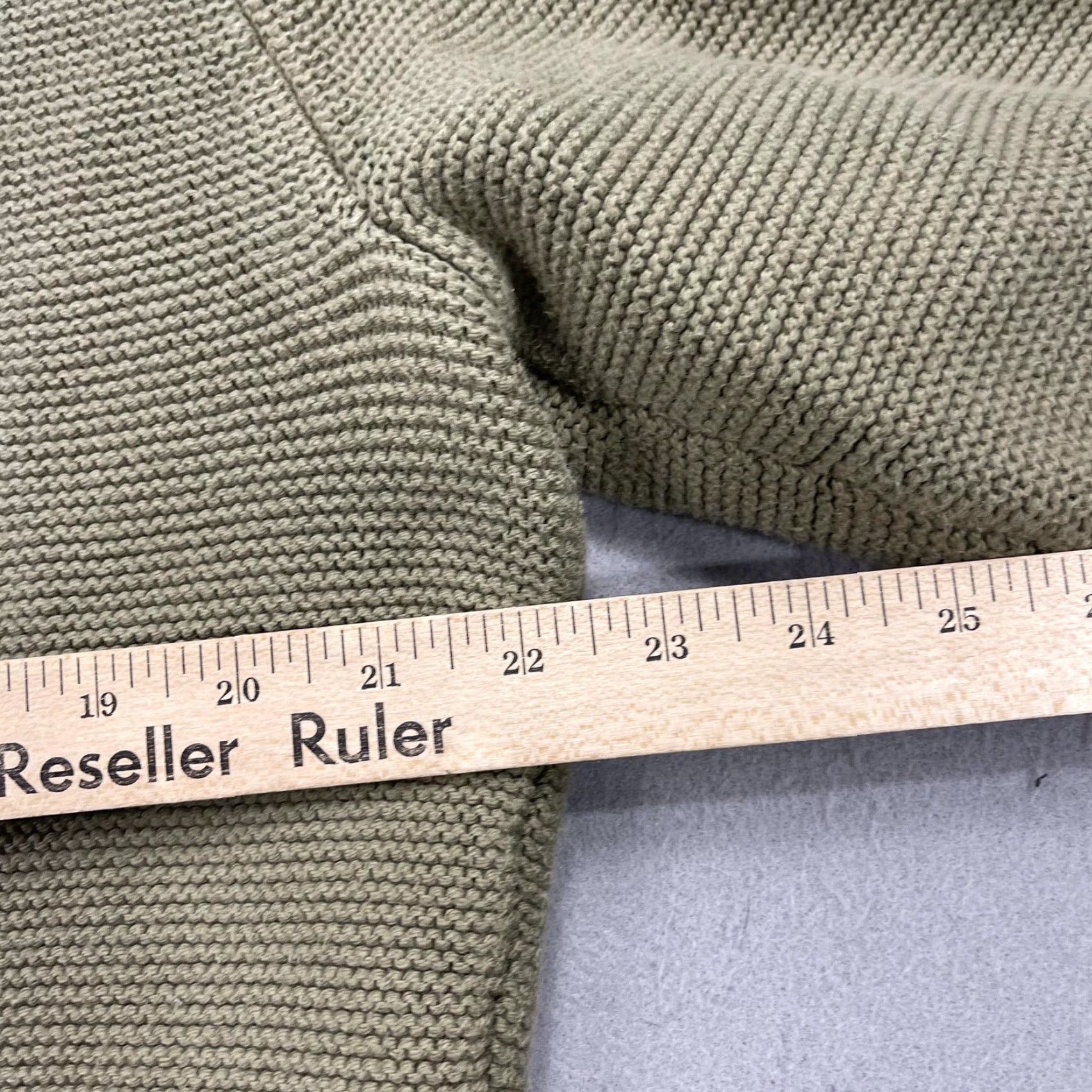 J.Crew J.CREW Sweater Mens Large Green 100% Organic Cotton Crewneck Raglan Pullover Size US L / EU 52-54 / 3 - 7 Thumbnail