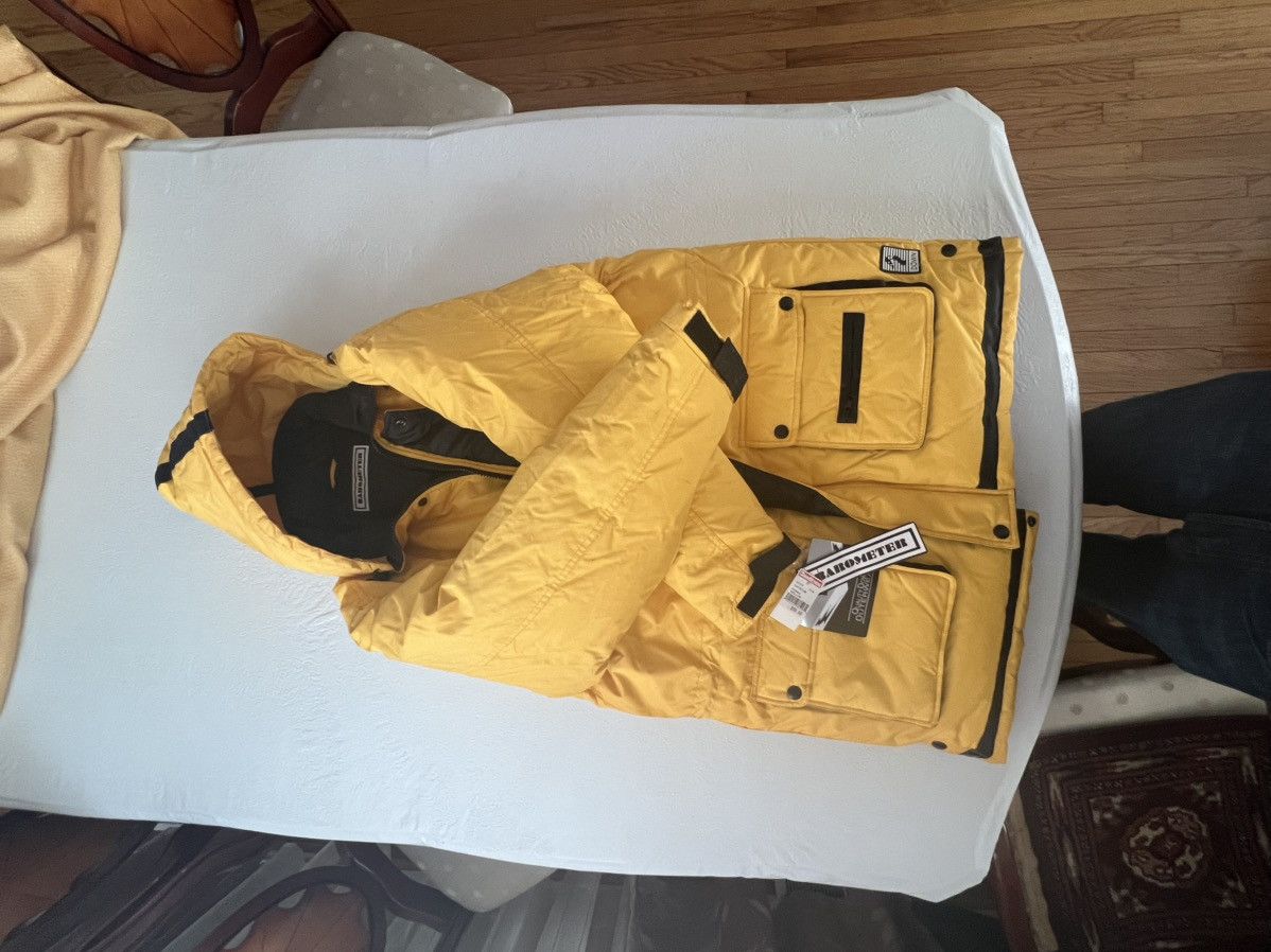 Other Vintage 90s Barometer Yellow Down Parka (NWT) Size US L / EU 52-54 / 3 - 8 Thumbnail