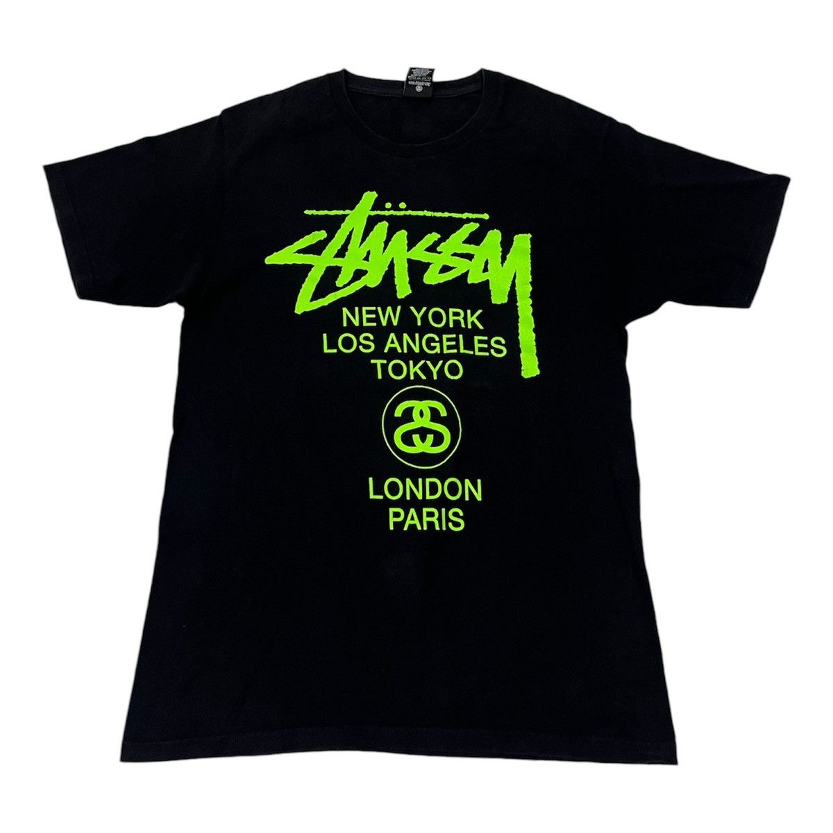 Streetwear × Stussy × Vintage Stussy World Tour Tee | Grailed
