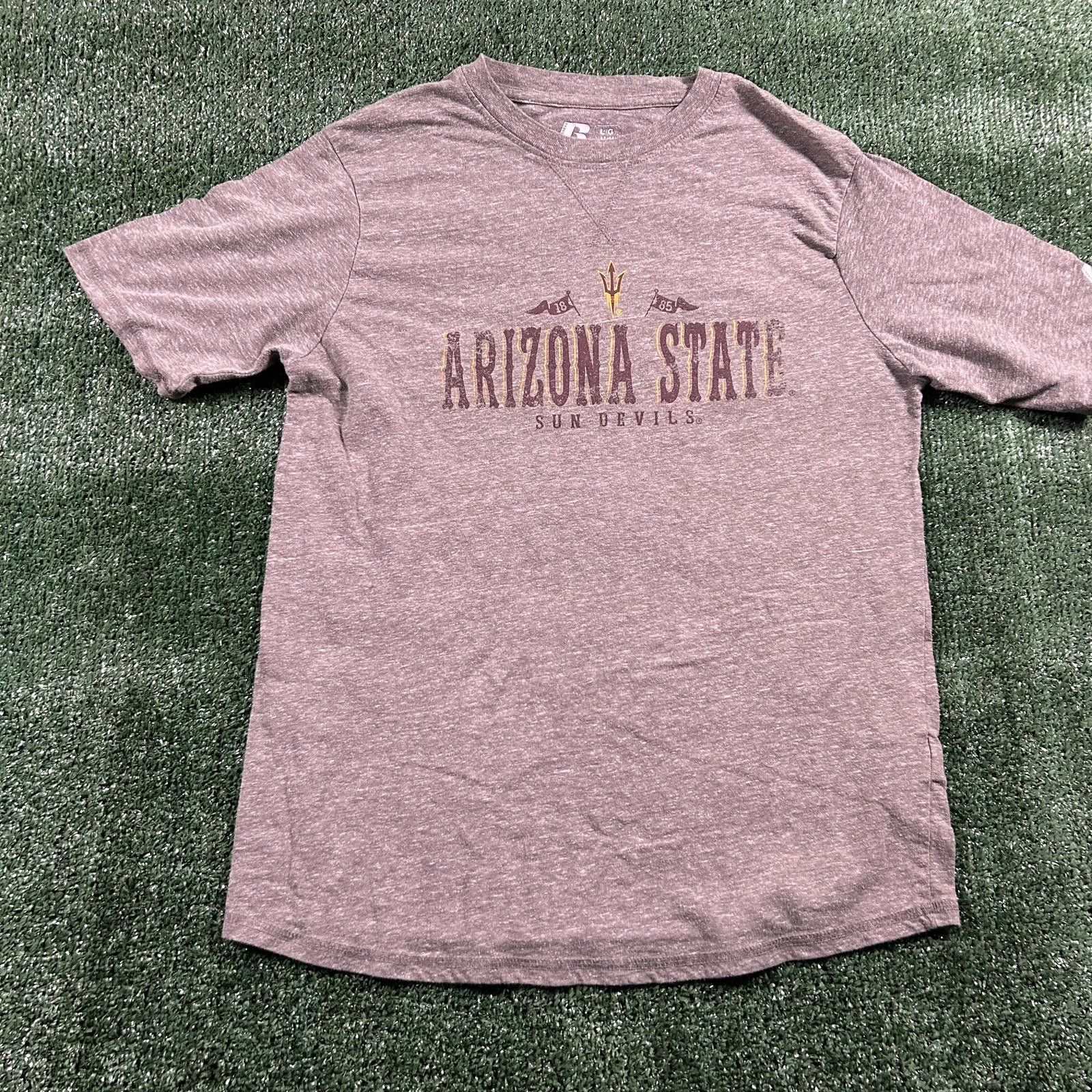 Russell Athletic Russell Arizona State Sun Devils T-Shirt. Size large Size US L / EU 52-54 / 3 - 1 Thumbnail