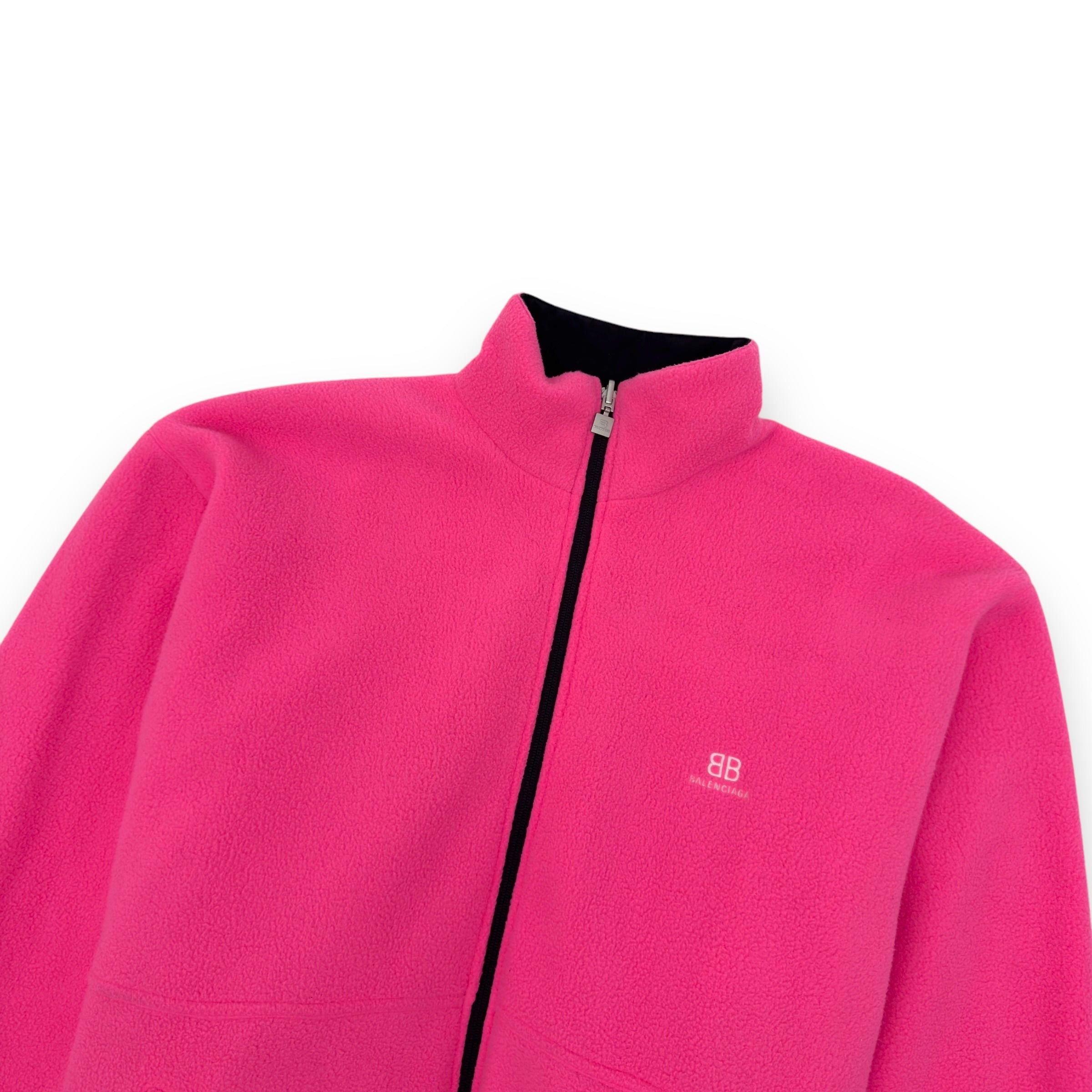 Balenciaga BALENCIAGA OVERSIZED REVERSIBLE JACKET PINK / BLACK M Size US M / EU 48-50 / 2 - 5 Thumbnail