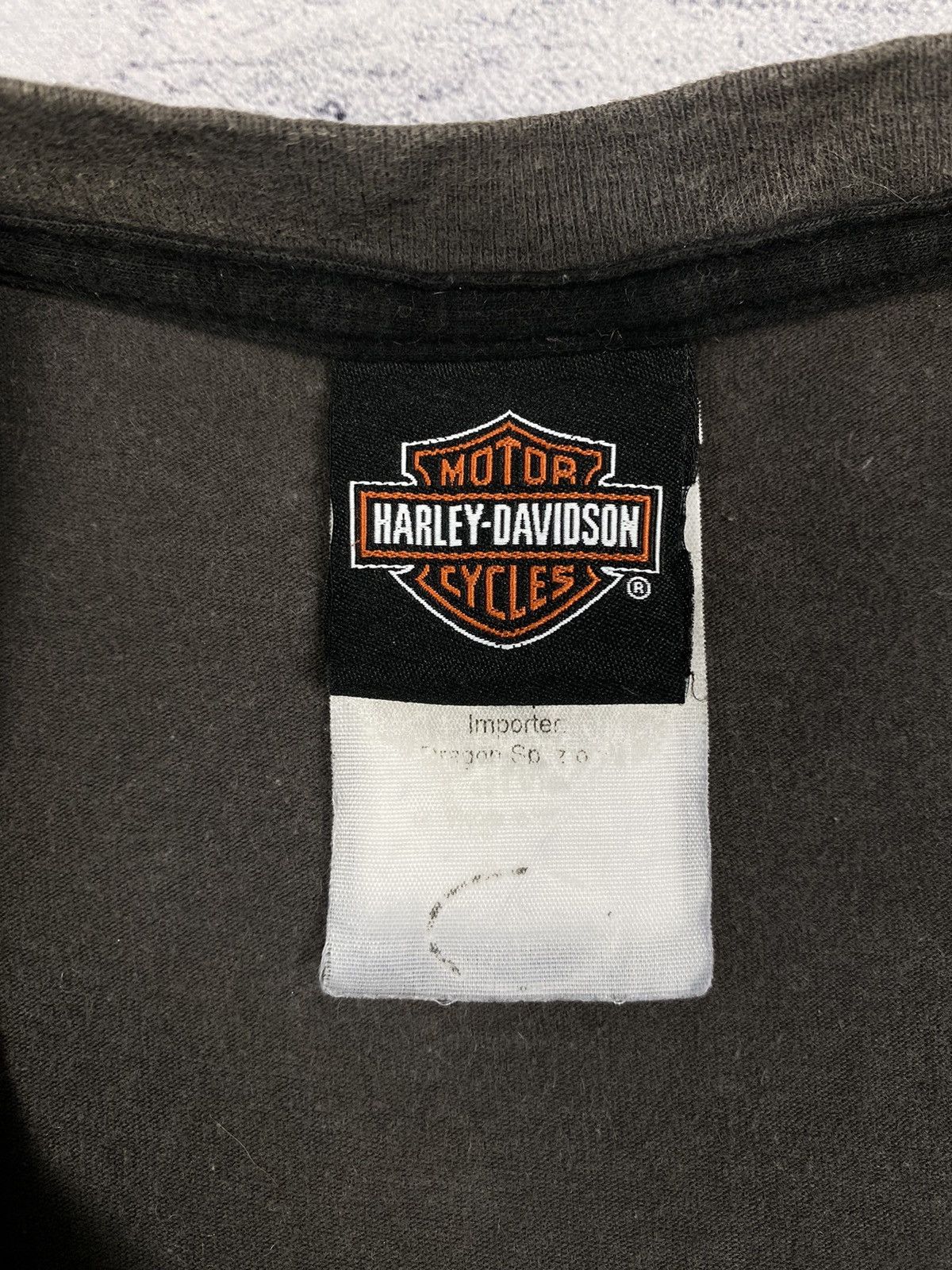 Harley Davidson Harley Davidson Dragon Krakow Poland Motorcycle T Shirt Size US L / EU 52-54 / 3 - 19 Thumbnail