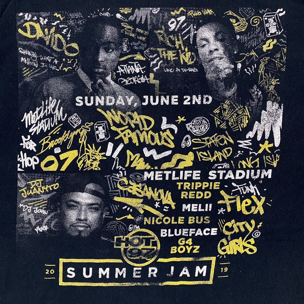 Rap Tees × Vintage SUMMER JAM 2019 CONCERT TEE Size US XL / EU 56 / 4 - 7 Thumbnail