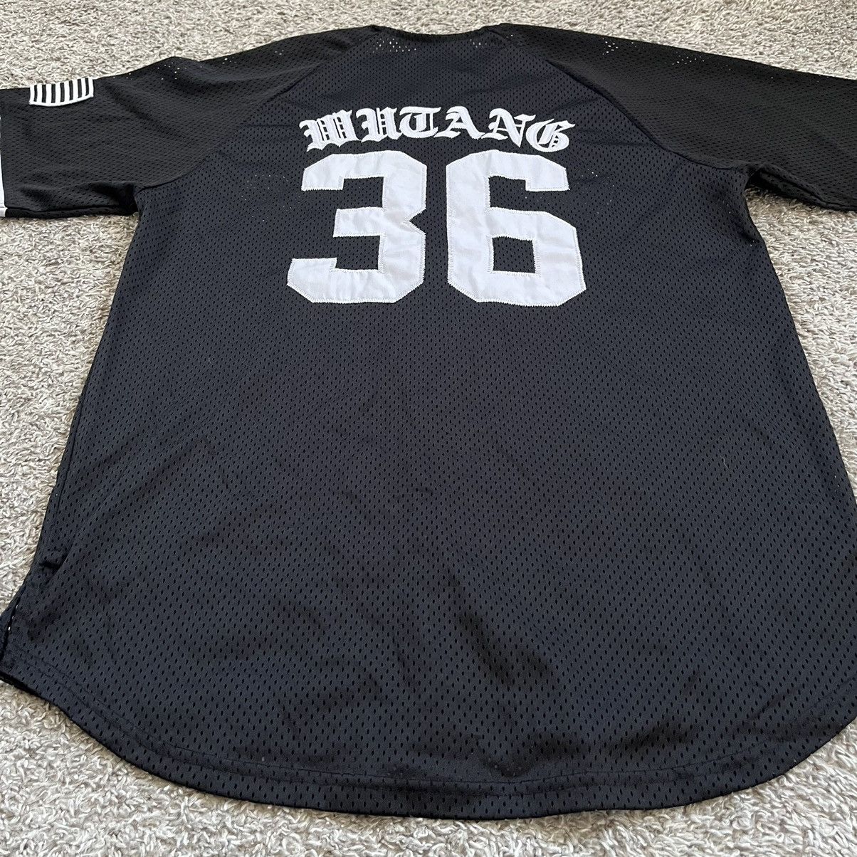 Wu-Tang Clan 🔴Wu-Tang Baseball Jersey Size Medium Rare Black WuTang Rza Size US M / EU 48-50 / 2 - 8 Thumbnail