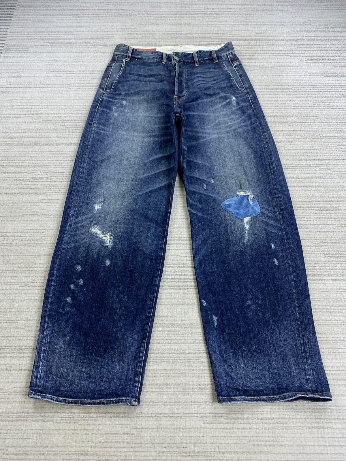 Hysteric Glamour Vintage RNA Hysteric Glamour Distressed Denim Pants Size US 30 / EU 46 - 1 Thumbnail