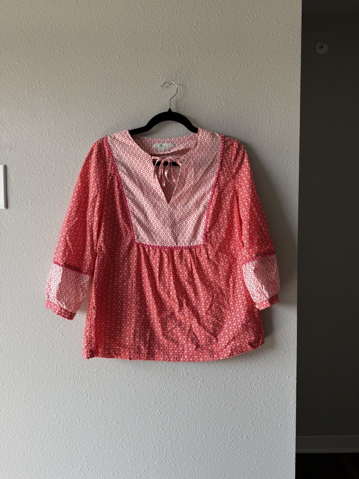 Boden Boden Gauzy tie neck blouse 8 Size M / US 6-8 / IT 42-44 - 1 Thumbnail