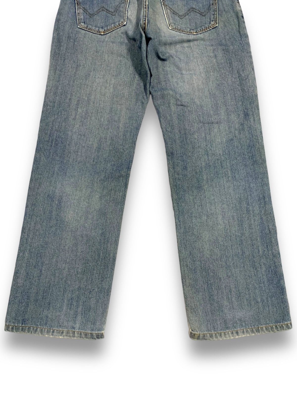 Edwin Vintage Edwin 404 Straight Leg Distressed Grunge Jeans Size US 31 - 14 Thumbnail