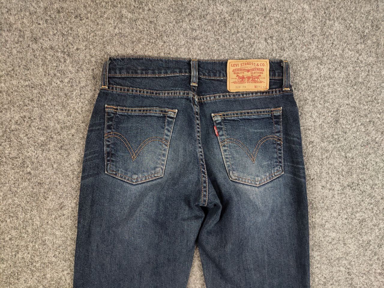 Levi's Vintage 90's levis 529 Distressed Denim flared bootcut Jeans Size 29" - 12 Thumbnail