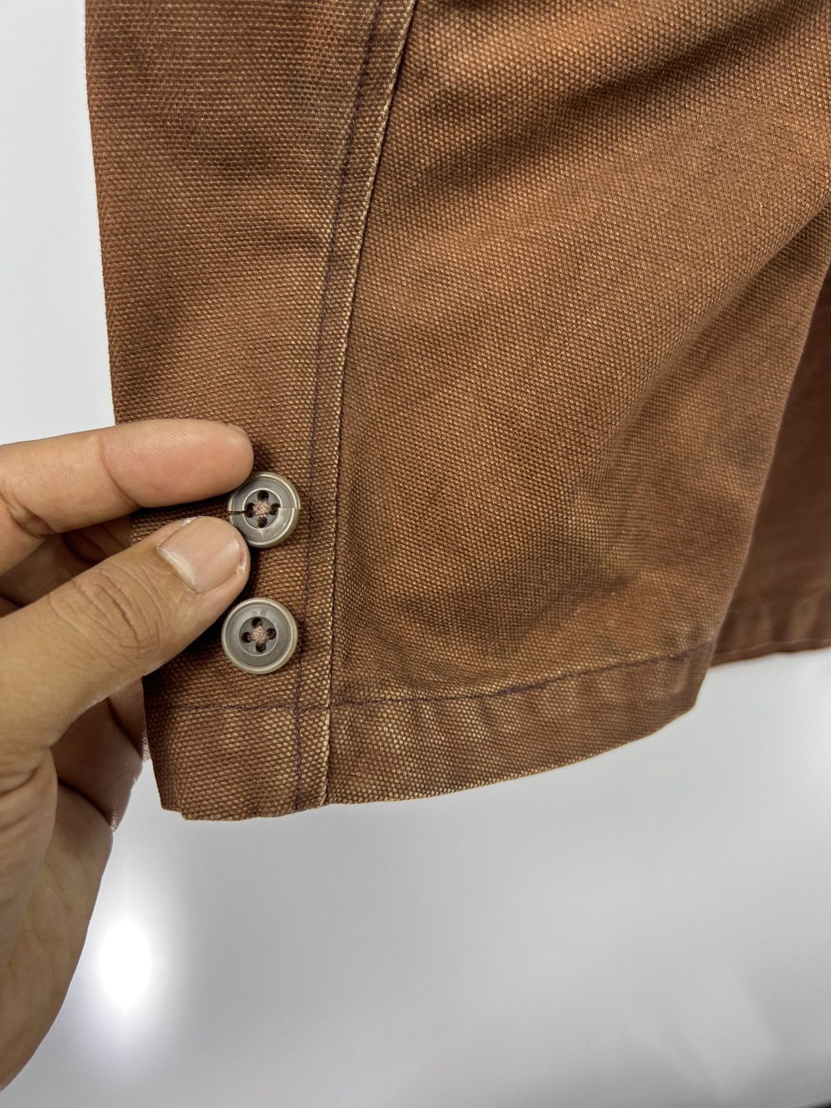 Japanese Brand 🔥 SCENE Metropolitan JAPAN DUCK CANVAS CHORE JACKET - L Size US L / EU 52-54 / 3 - 13 Thumbnail
