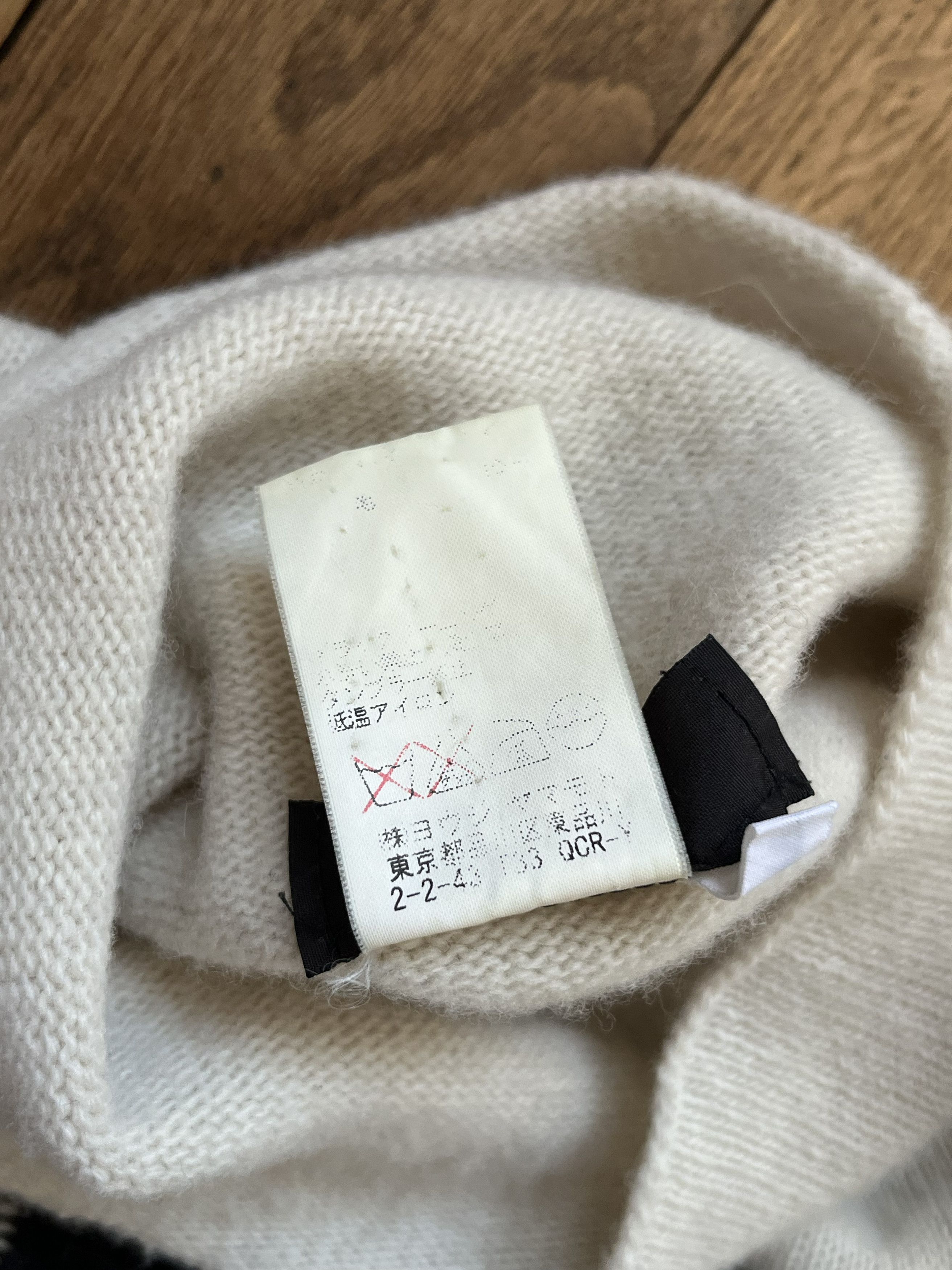 Y's × Yohji Yamamoto Y's Yohji Yamamoto Alphabet letters knit sweater Size M / US 6-8 / IT 42-44 - 5 Thumbnail