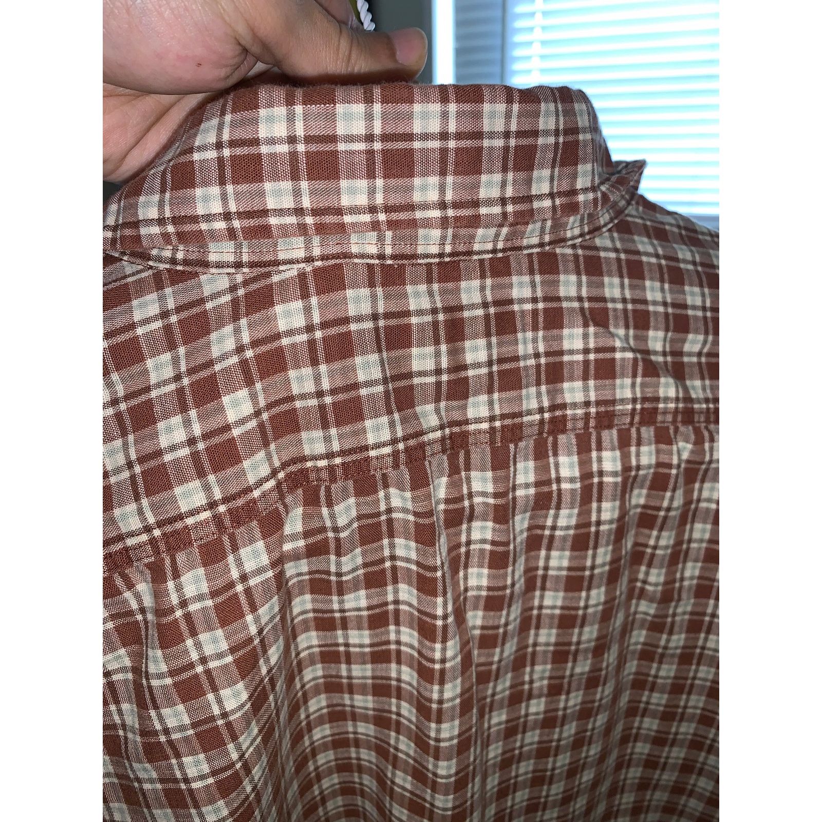 Polo Ralph Lauren Vintage Polo Ralph Lauren Brown Check Shirt XL Button Down Size US XL / EU 56 / 4 - 12 Thumbnail